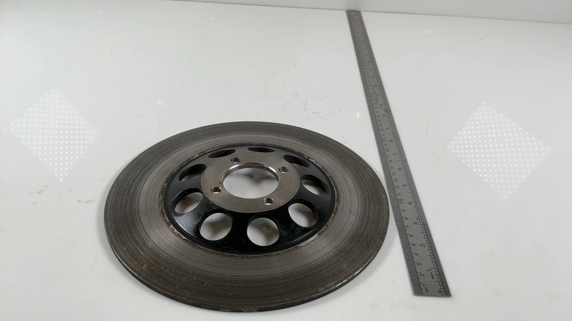 Honda CB125S CB125 125cc Front Brake Rotor Disc 1974 1975 OEM 45121-107-720 - Image 3