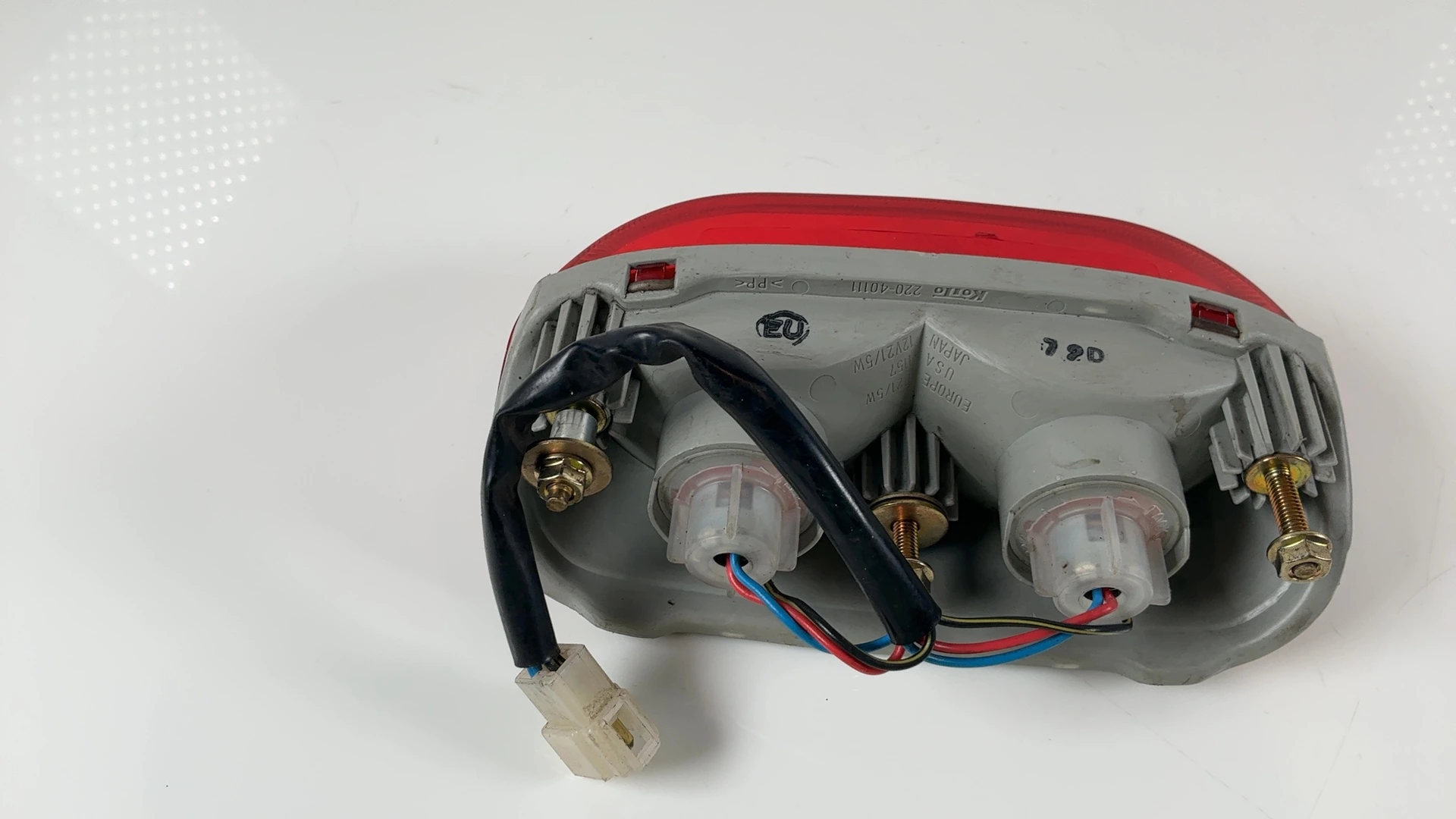 Kawasaki ZZR600 ZX600E 600cc Rear Brake Tail Light 1993-2005 OEM 23025-1222 - Image 7
