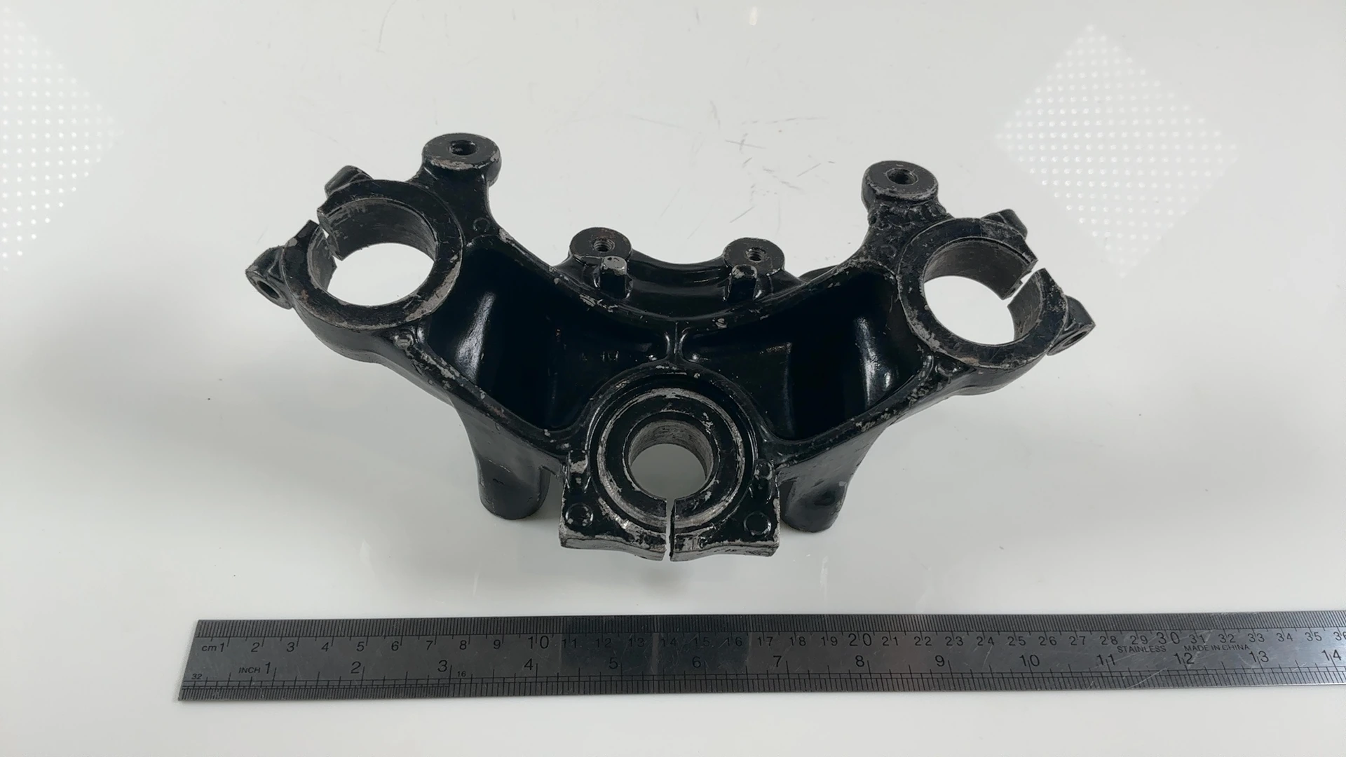 Honda CB750K CB750 750cc Upper Triple Tree Clamp 1977-1978 OEM 53230-405-000 - Image 5