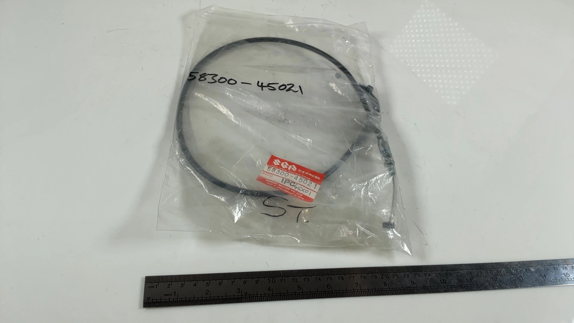 Suzuki GS750 GS850G GS1000 750cc Throttle Cable 1977-1979 OEM 58300-45021 SGP - Image 5