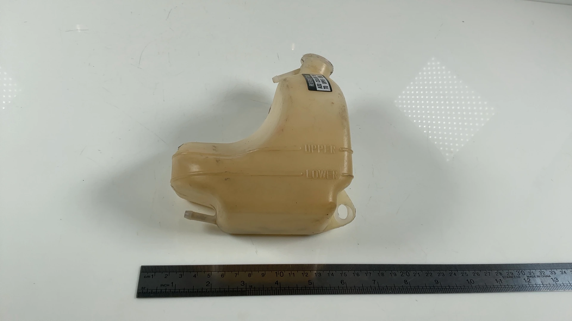 Honda CBR600 F2 F3 600cc Coolant Reservoir Tank 1991-1998 OEM 19101-MV9-010 - Image 5