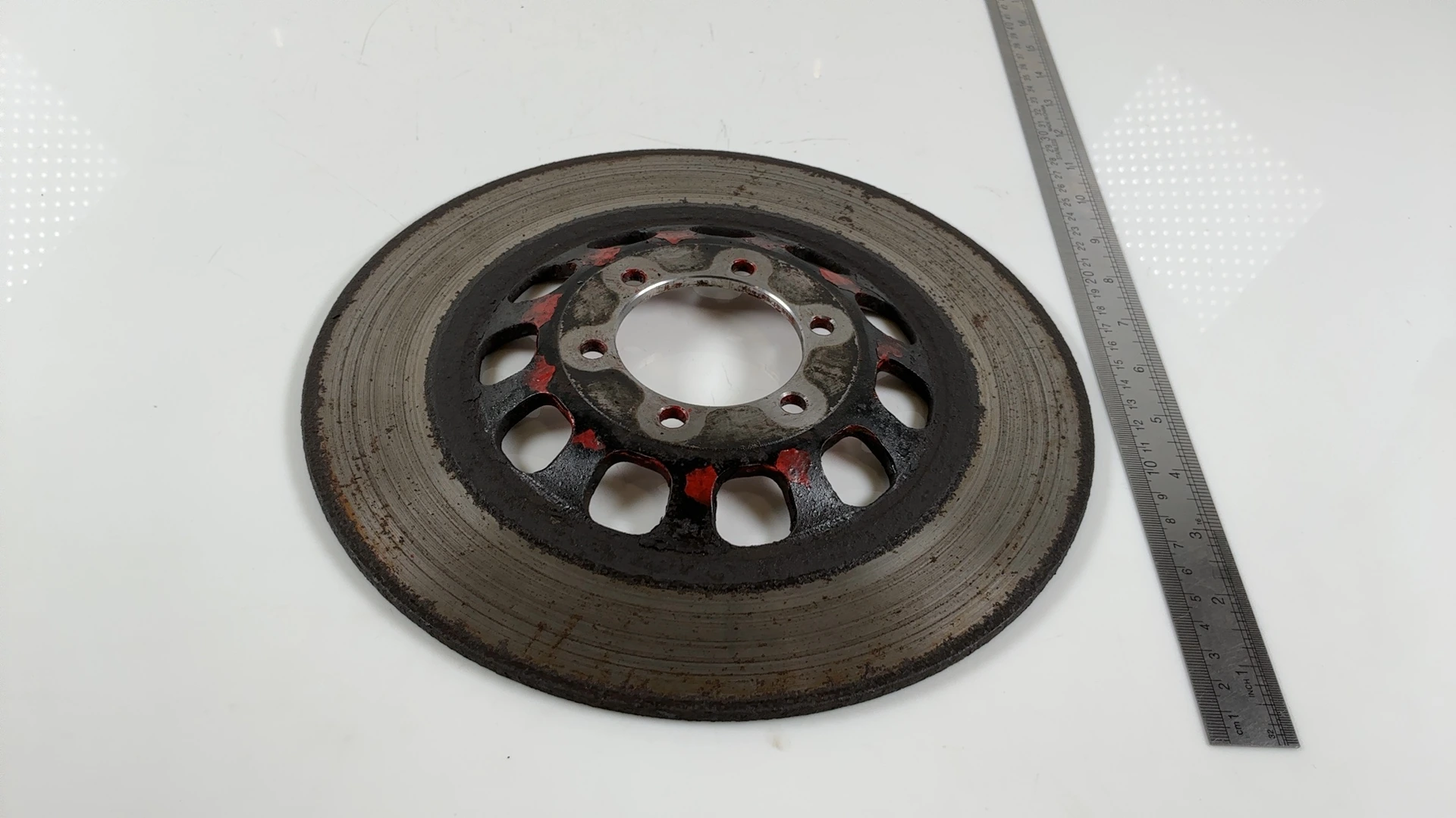 Yamaha XS400 2A2 400cc Front Brake Rotor 1981-1982 OEM 1L9-25831-00-00 - Image 3