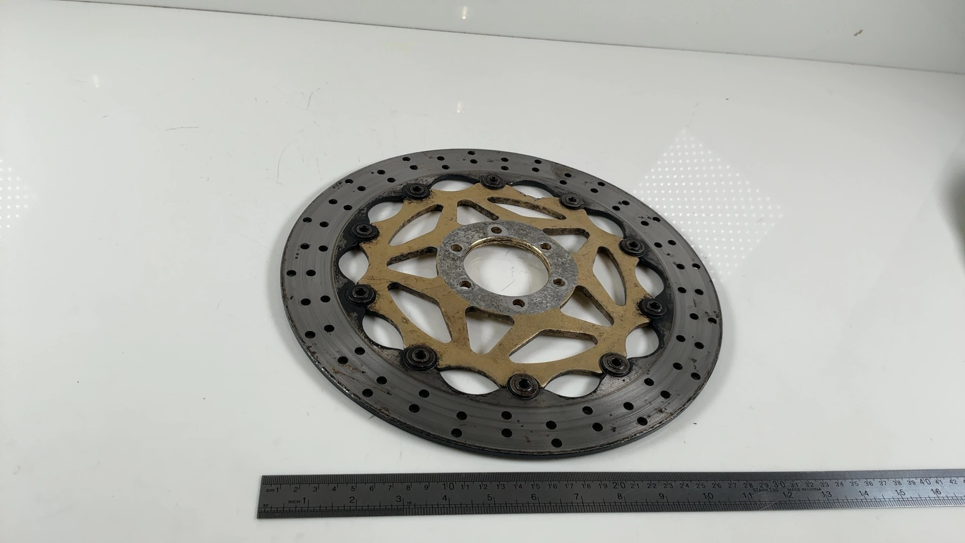 Yamaha TDR250 2YK 250cc Front Brake Disc Rotor 1988-1993 OEM 1KT-25830-01 - Image 5