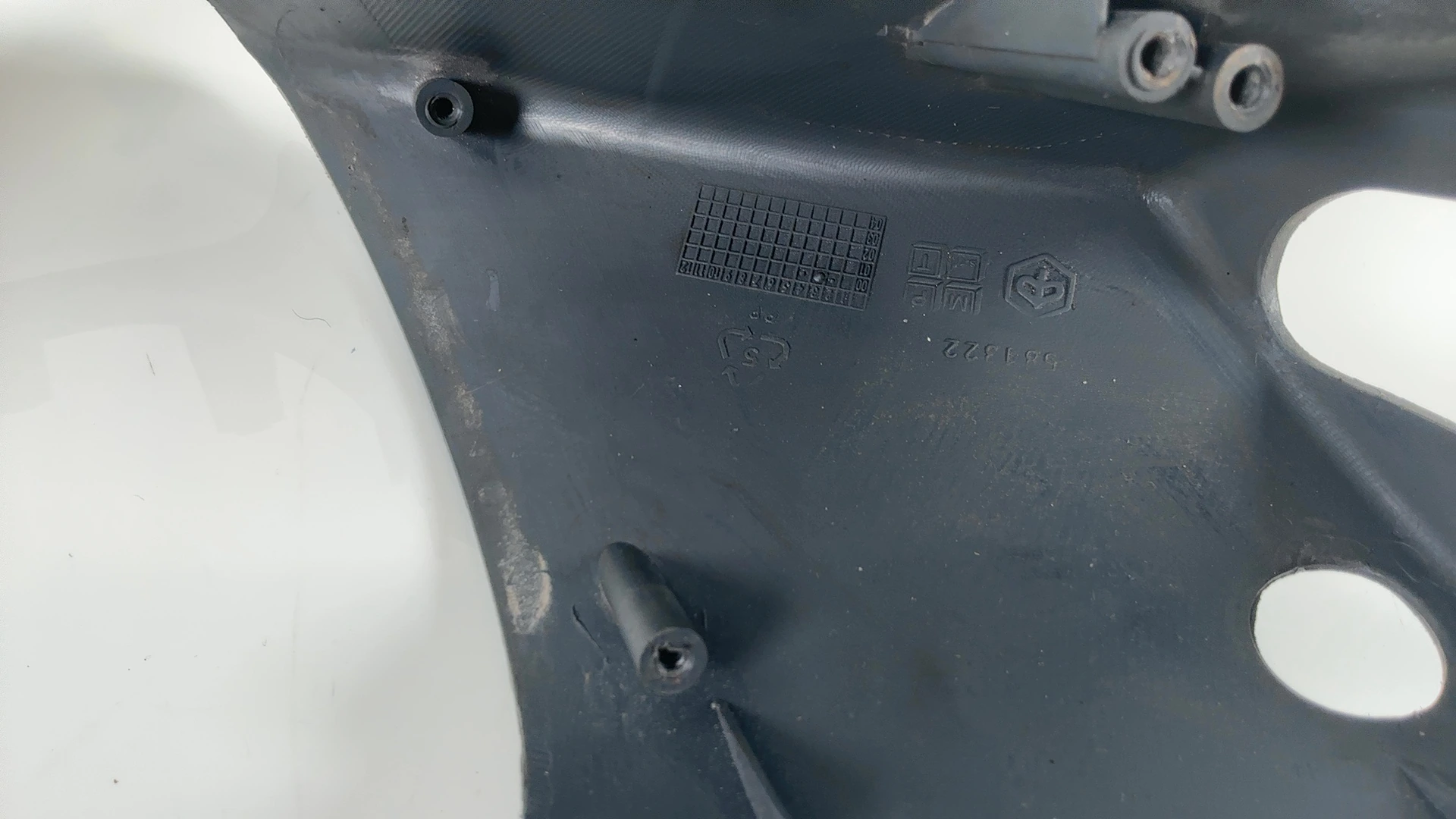 Piaggio Zip Mk2 50 CC Handlebar Speedometer Cover Fairing 2018-2020 OEM 581322 - Image 5