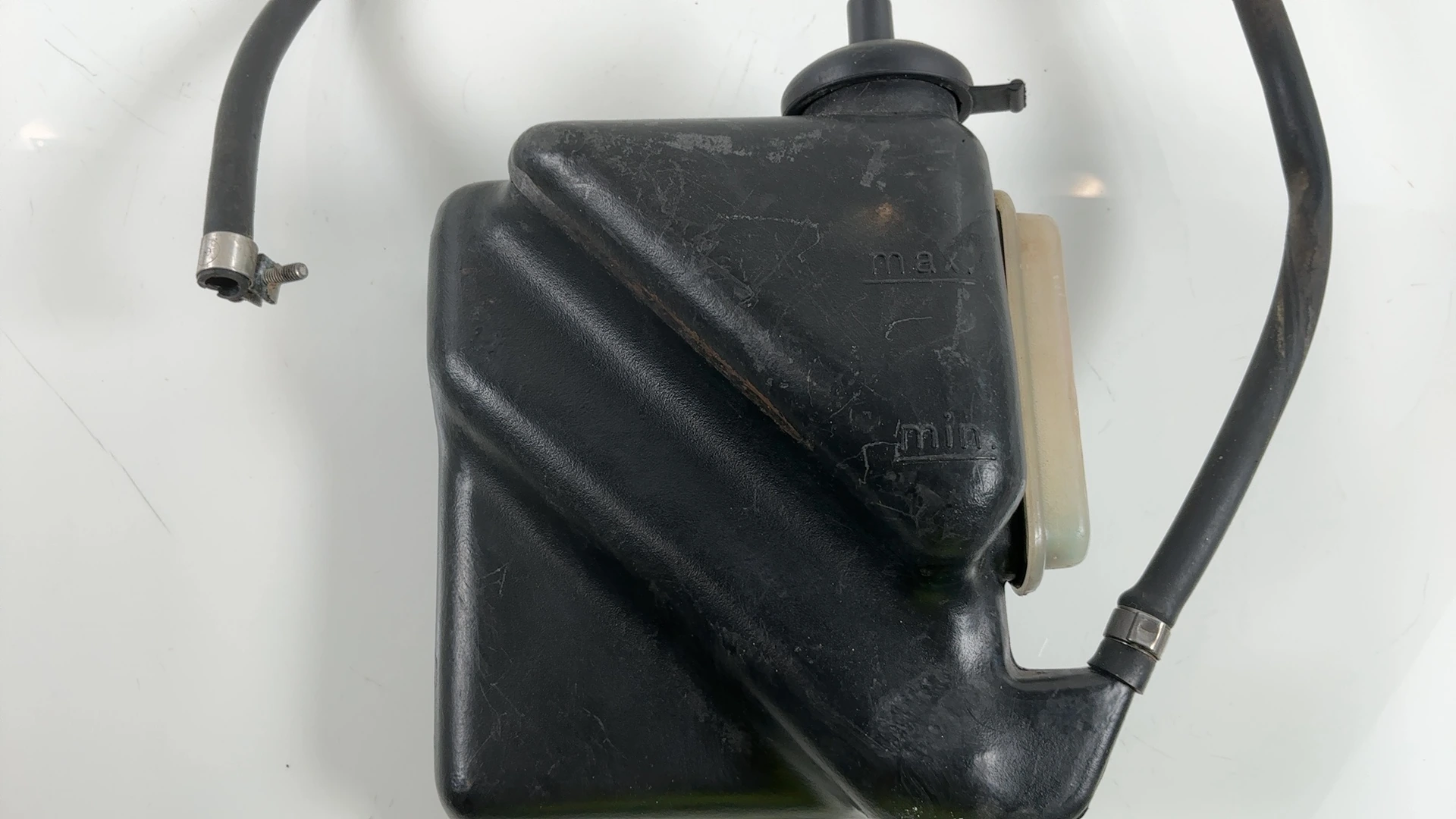 BMW K100LT K100 1000cc Coolant Reservoir Tank 1986-1992 OEM 17111461577 - Image 7