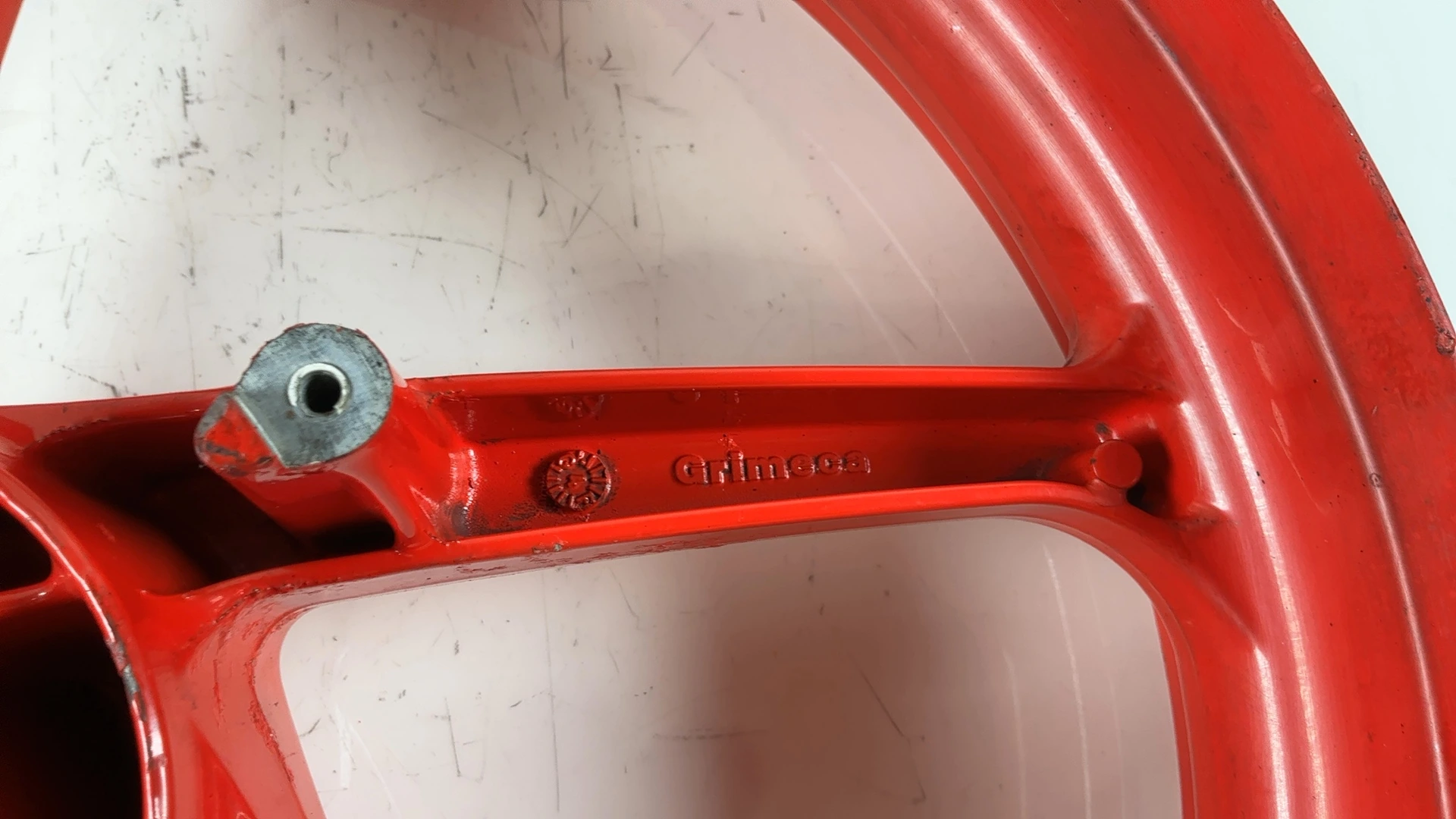 Aprilia RS 50 RS50 50cc Front Wheel Rim 1999-2005 OEM AP8128086 - Image 9