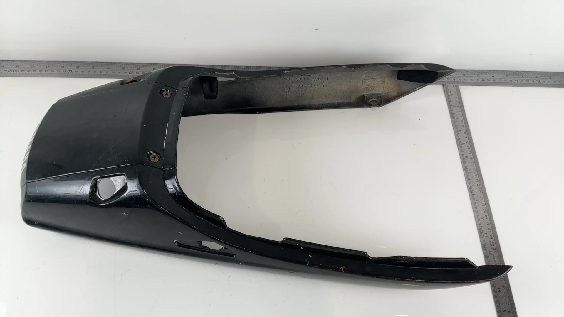 Yamaha TDM 850 3VD 850cc Rear Center Tail Fairing 1991-1995 OEM 3VD-W247K-60 - Image 4