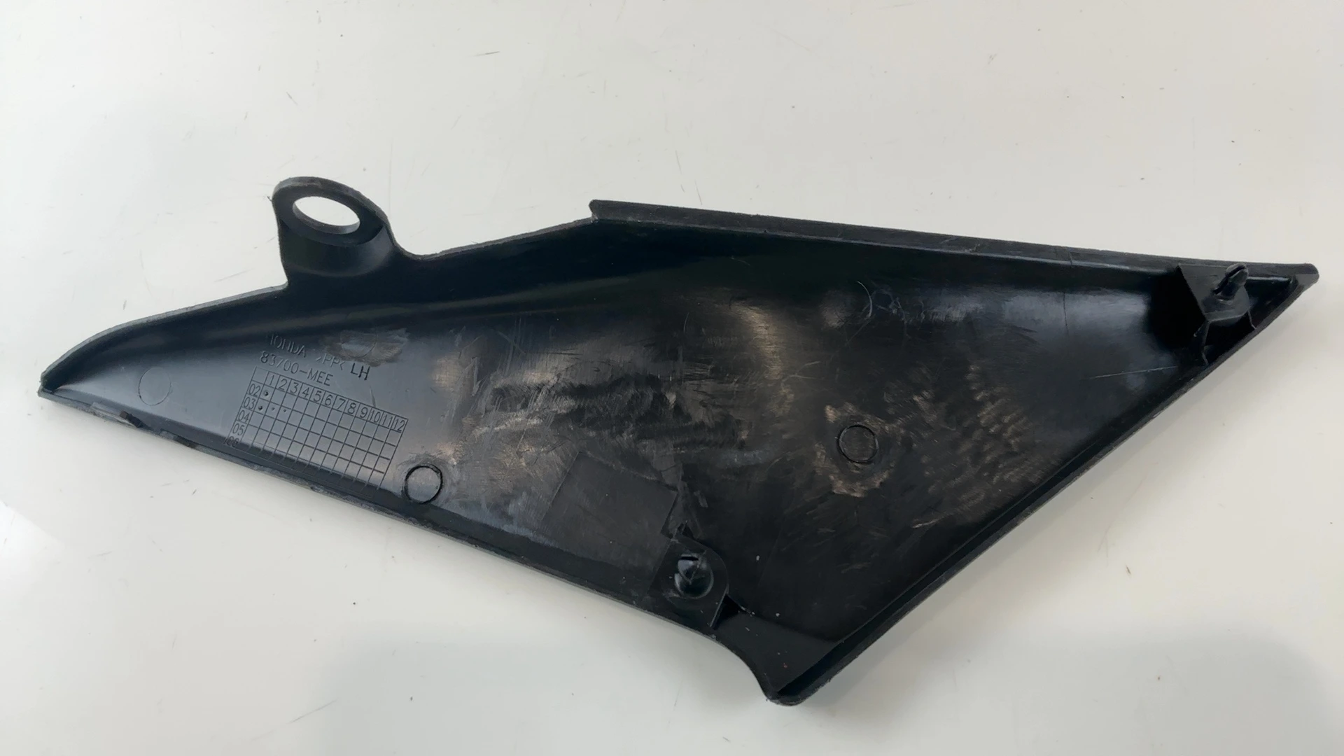 Honda CBR600RR PC37 600cc Left Side Trim Cover Panel 2003-04 OEM 83700-MEE-000ZA - Image 6