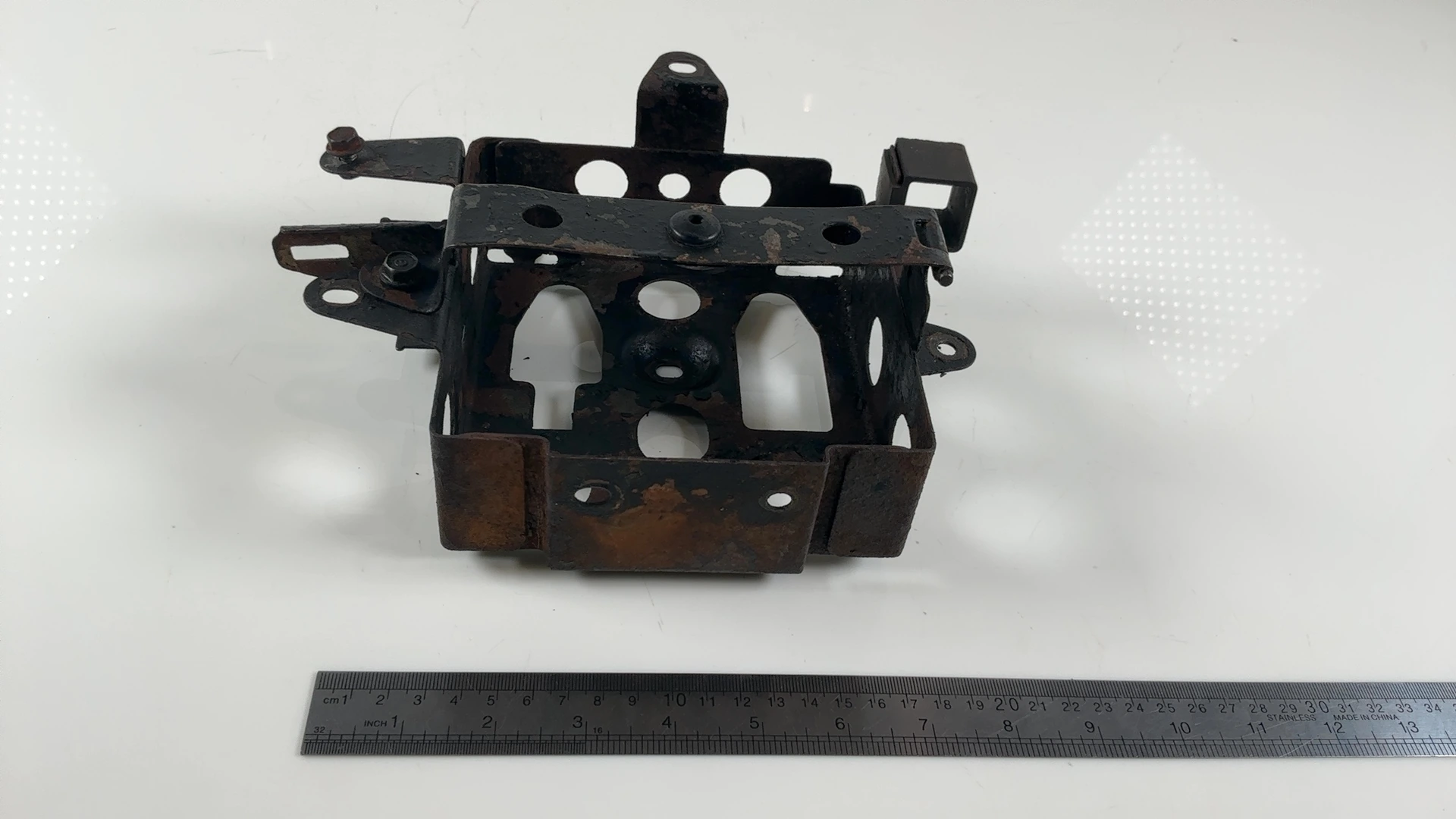 Honda CB250RS MC02 250cc Battery Carrier Tray 1980-1982 OEM 50325-471-000 - Image 5
