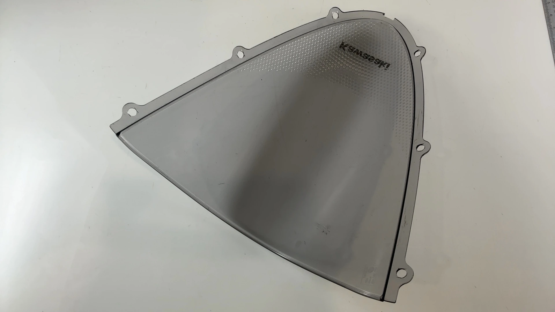 Kawasaki Ninja ZX-6R ZX636 600cc Front Windshield 2005-08 OEM 39154-0016 Novarex - Image 2