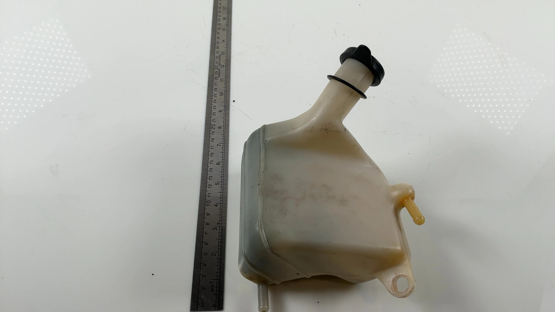 Honda NTV Revere RC33 650 Coolant Overflow Reservoir Tank 1988-1997 19101MS9000 - Image 3