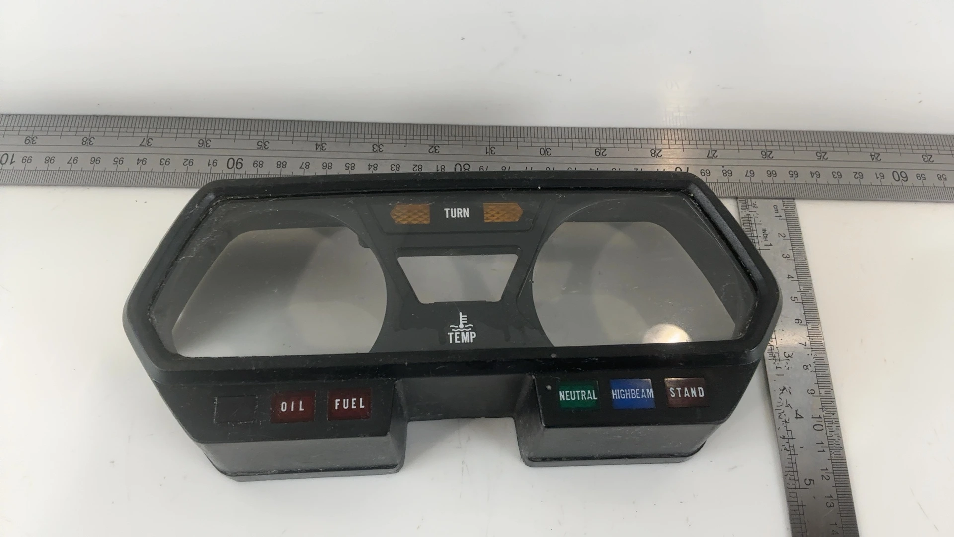 Kawasaki AR125 AR125A 125 CC Meter Case Upper Cover 1982-1983 OEM 25023-1038 - Image 5