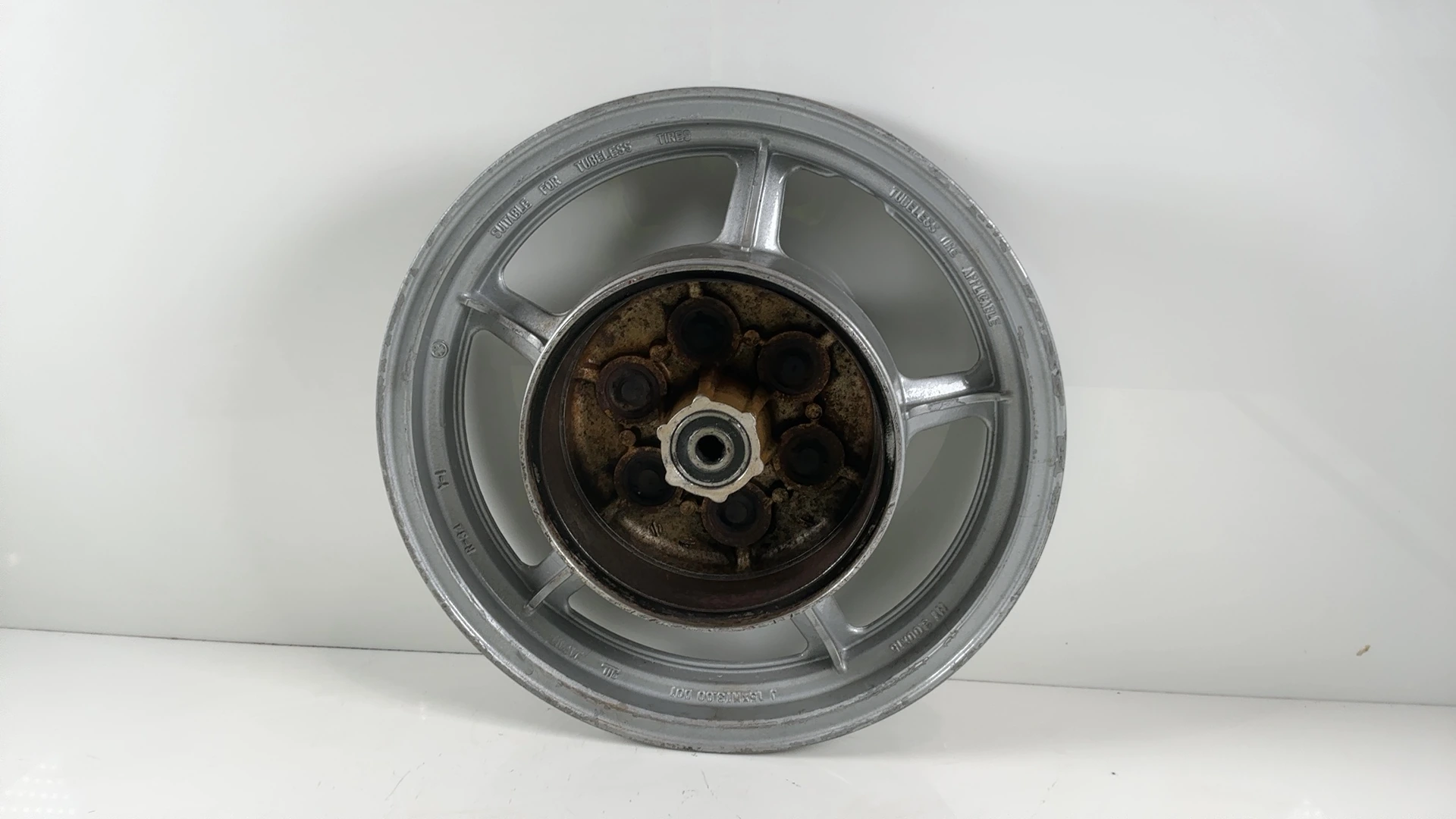 Yamaha Virago XV1100 1100cc Rear Wheel Rim 1986-1999 OEM 42H-25338-01-P1 - Image 2