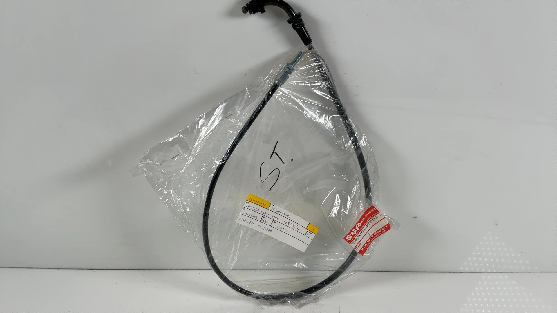 Suzuki GS1100S Katana GS1100 1000CC Throttle Cable 1982 1983 OEM 58300-45501