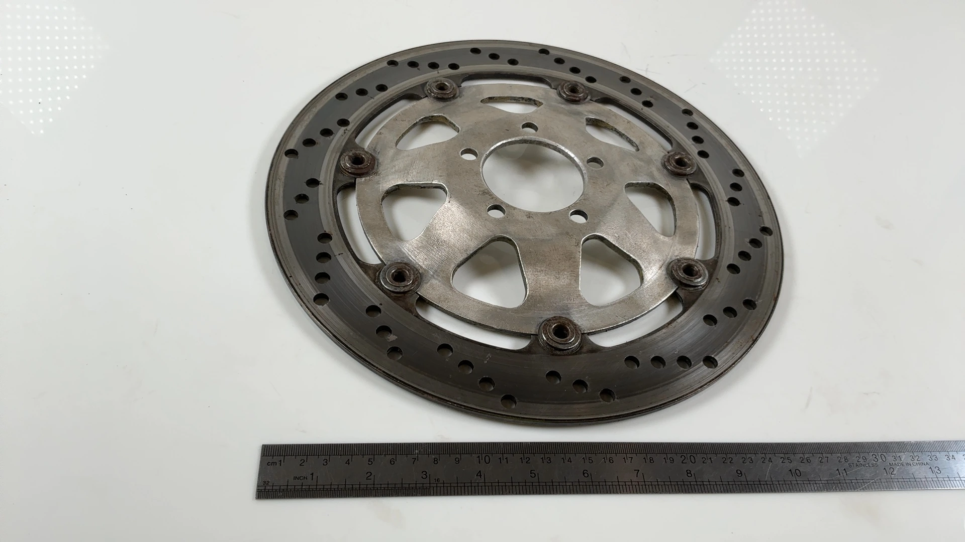 Suzuki GSX-R1100 GU74 1100 Front Brake Disc Rotor 1986-1988 OEM 59210-06B01 - Image 5