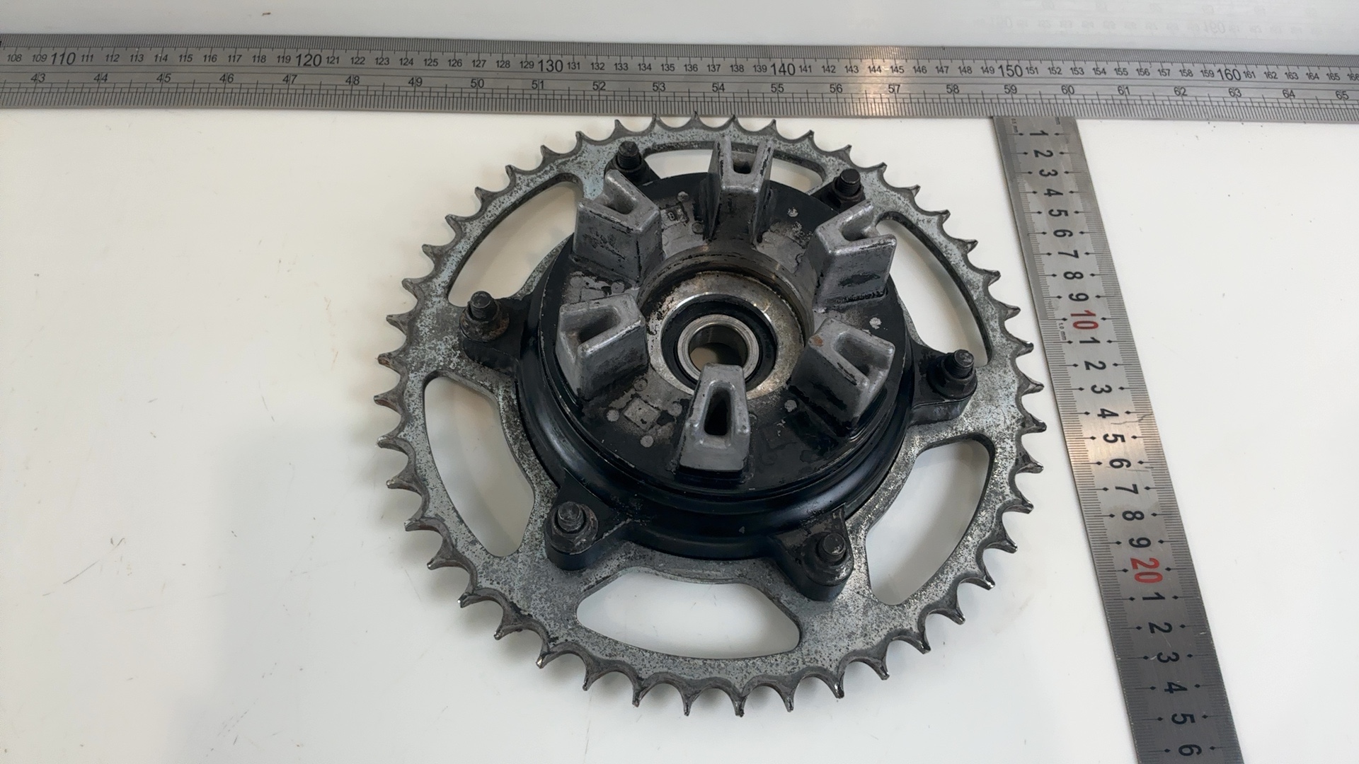 Honda XL600R PD03 600cc Rear Sprocket Hub Carrier 1984 1985 OEM 42610-MG2-000 - Image 4