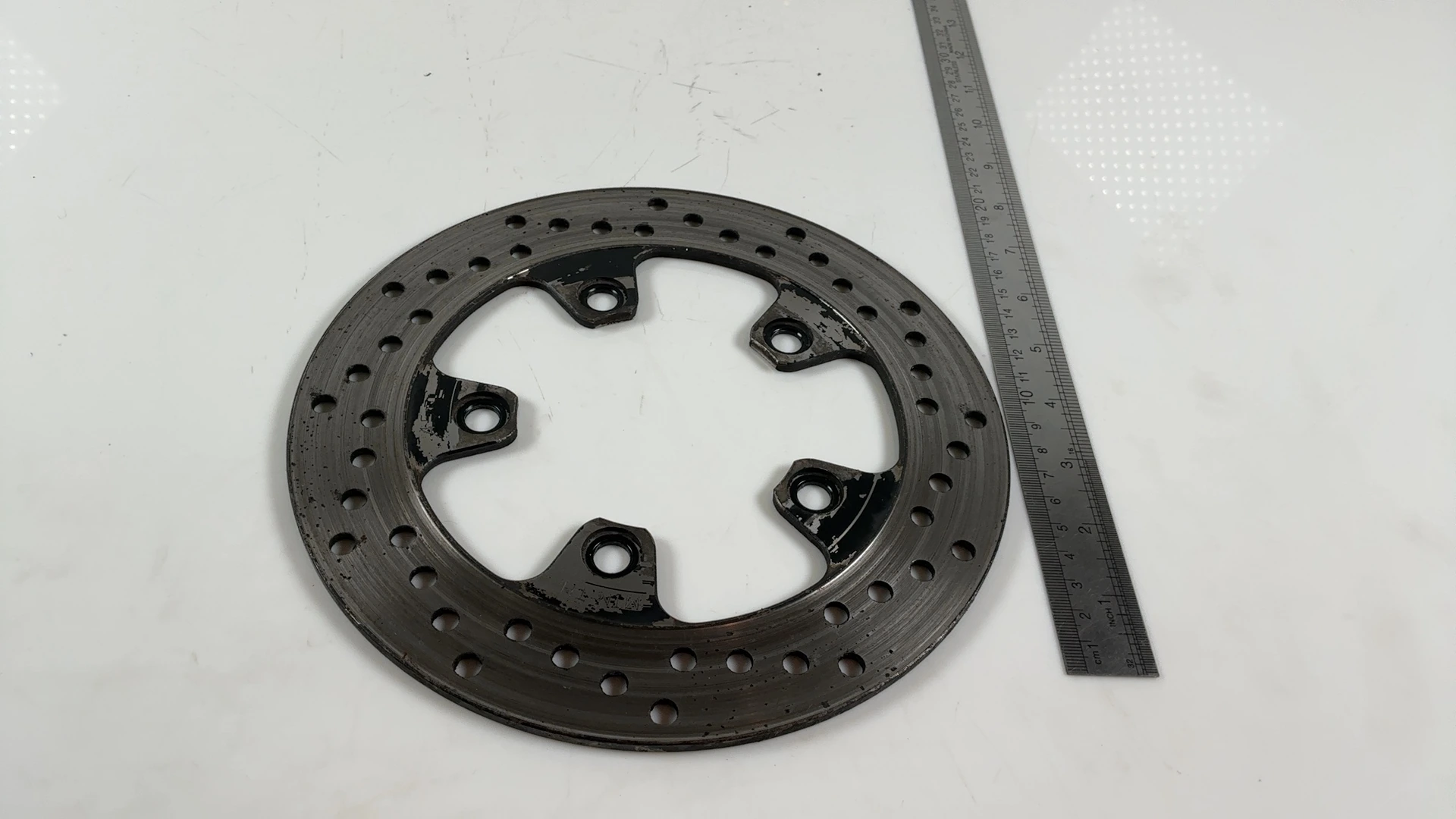 Suzuki SV1000 SV1000S 1000cc Rear Brake Rotor Disc 2003-2007 OEM 69211-18G00 - Image 3