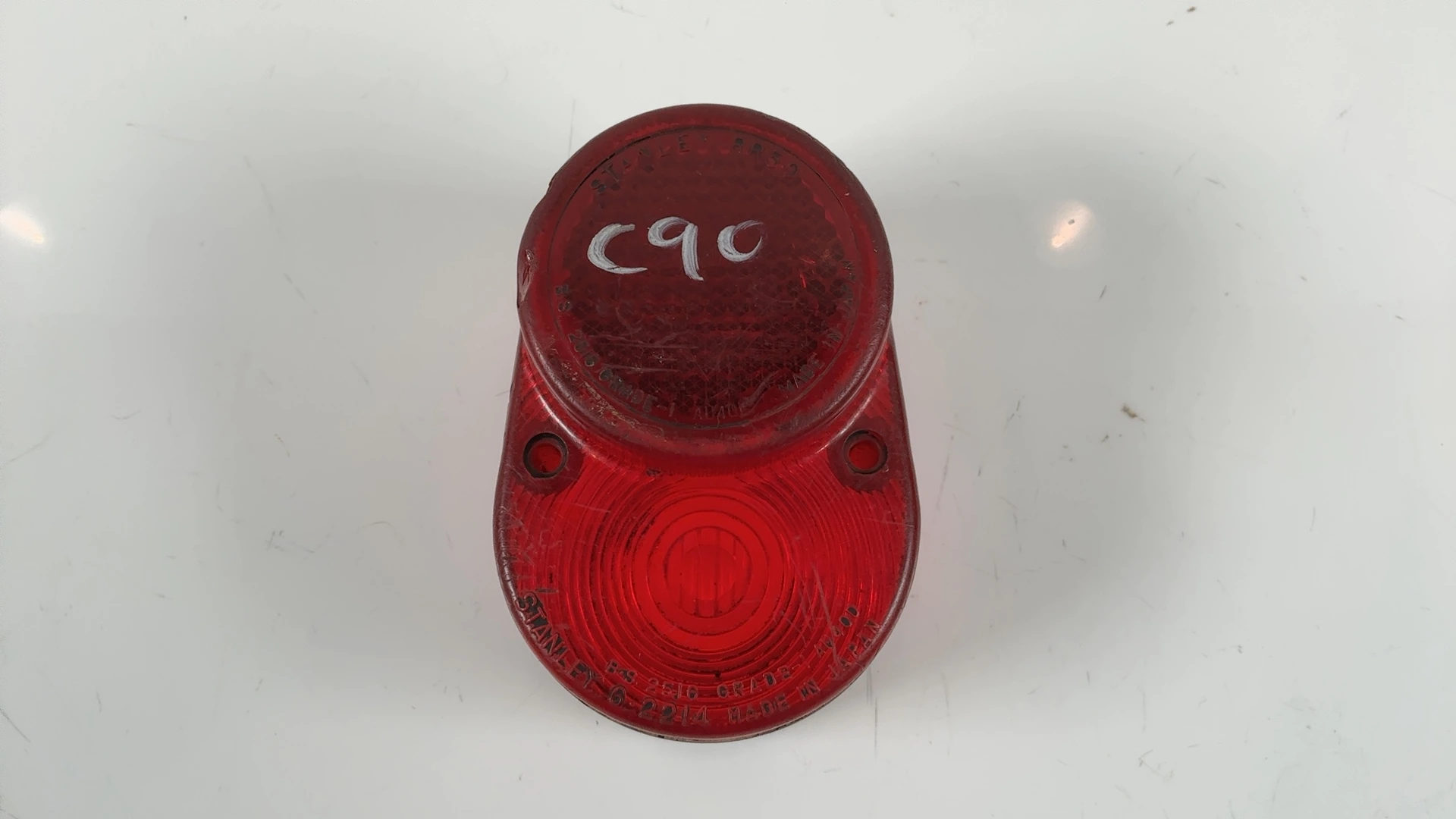 Yamaha FS1E 50 Tail Light Lens 1973-1979 OEM 127-84521-31 - Image 1