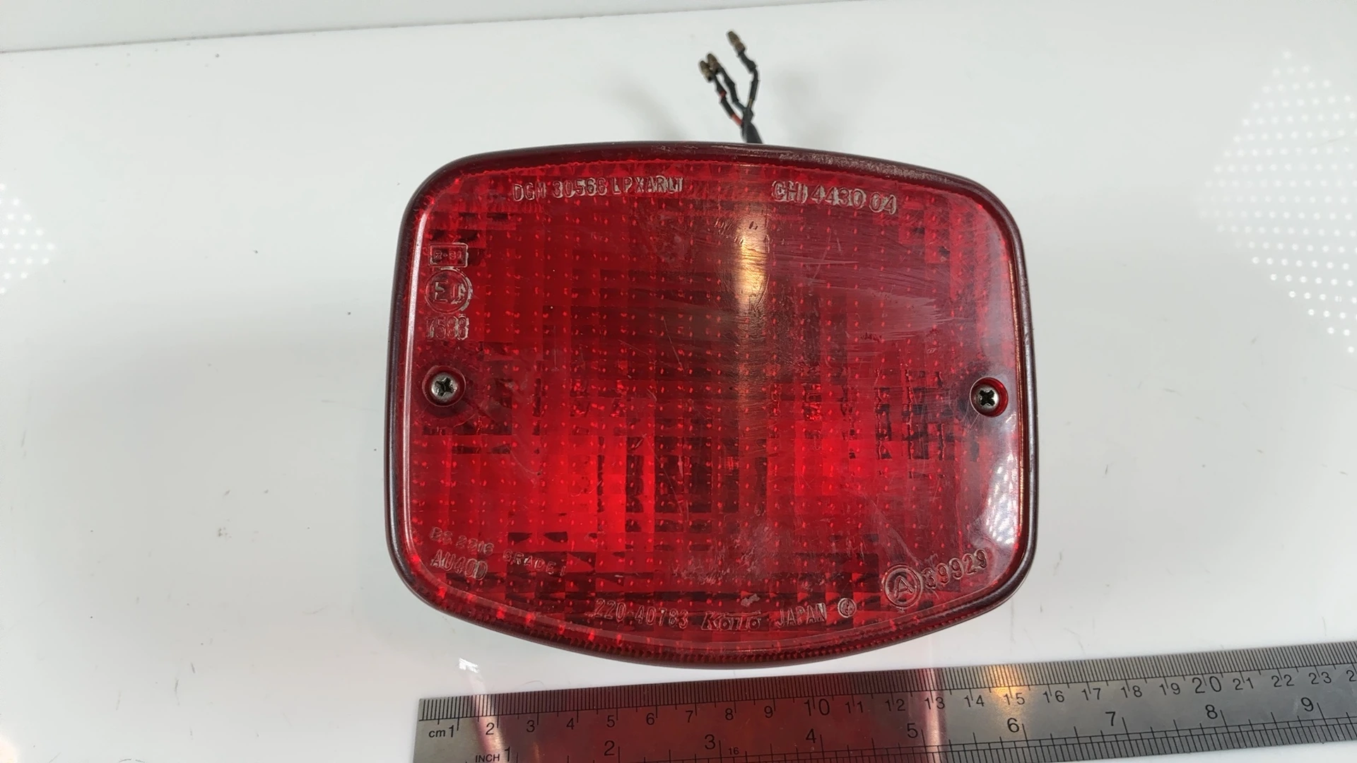 Kawasaki Z400 Z400J 400cc Rear Brake Tail Light 1980-1984 OEM 23025-064 - Image 4