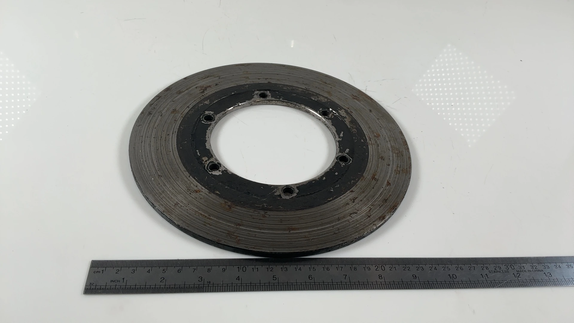 Suzuki Katana GSX400F GS40XF 400cc Rear Brake Disc 1981-83 OEM 69211-34C00 - Image 5