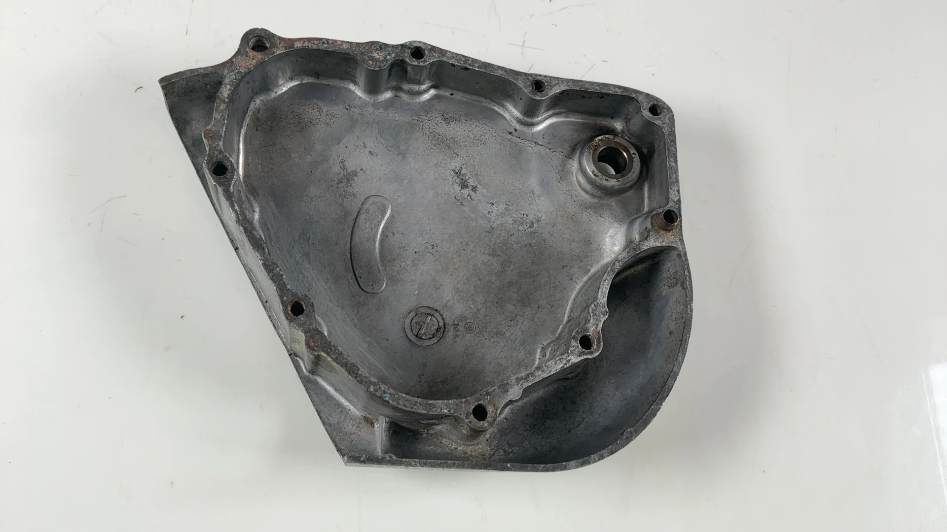 Honda CB750 Four K F SOHC 750cc Left Sprocket Cover 1969-1978 OEM 11360-300-050 - Image 7