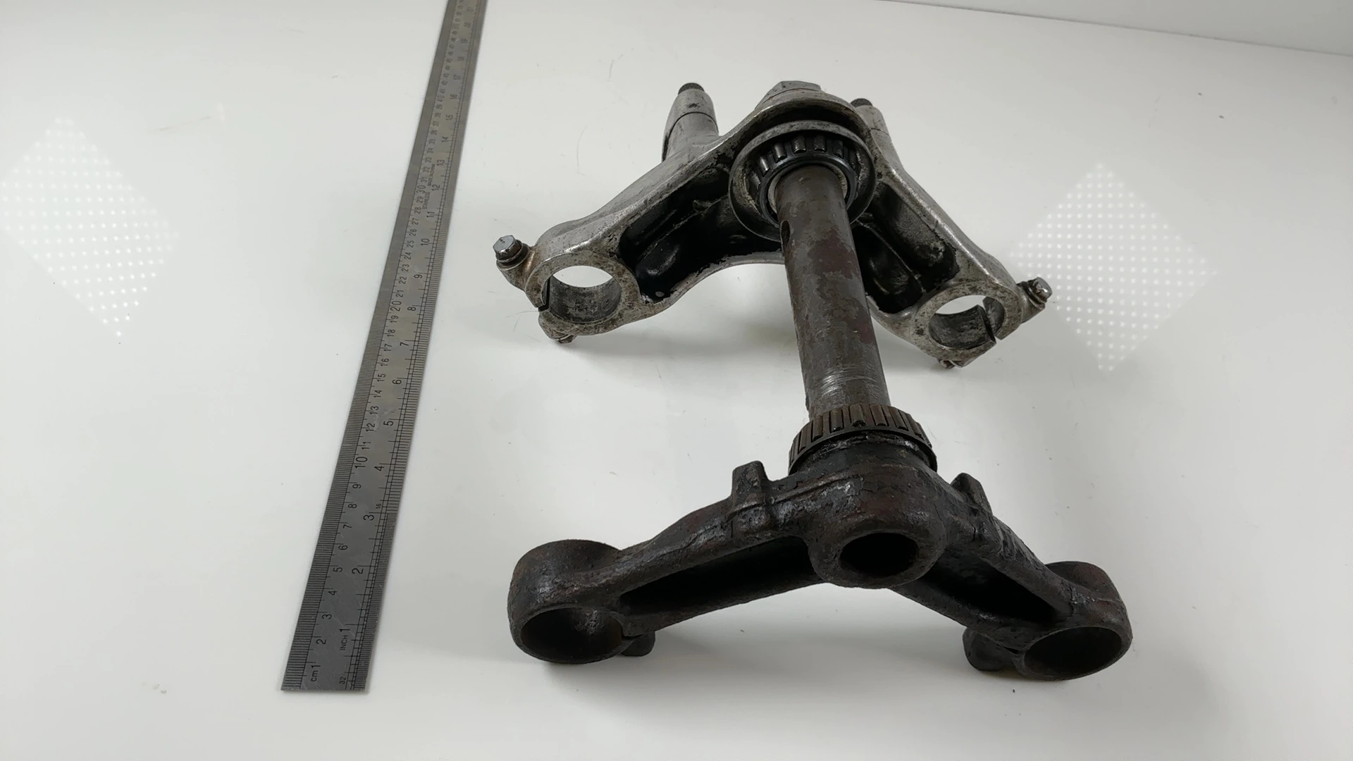 Honda CL250S MD04 250cc Upper Fork Bridge Lower Triple Tree 1982-84 53230-MD4-00 - Image 4