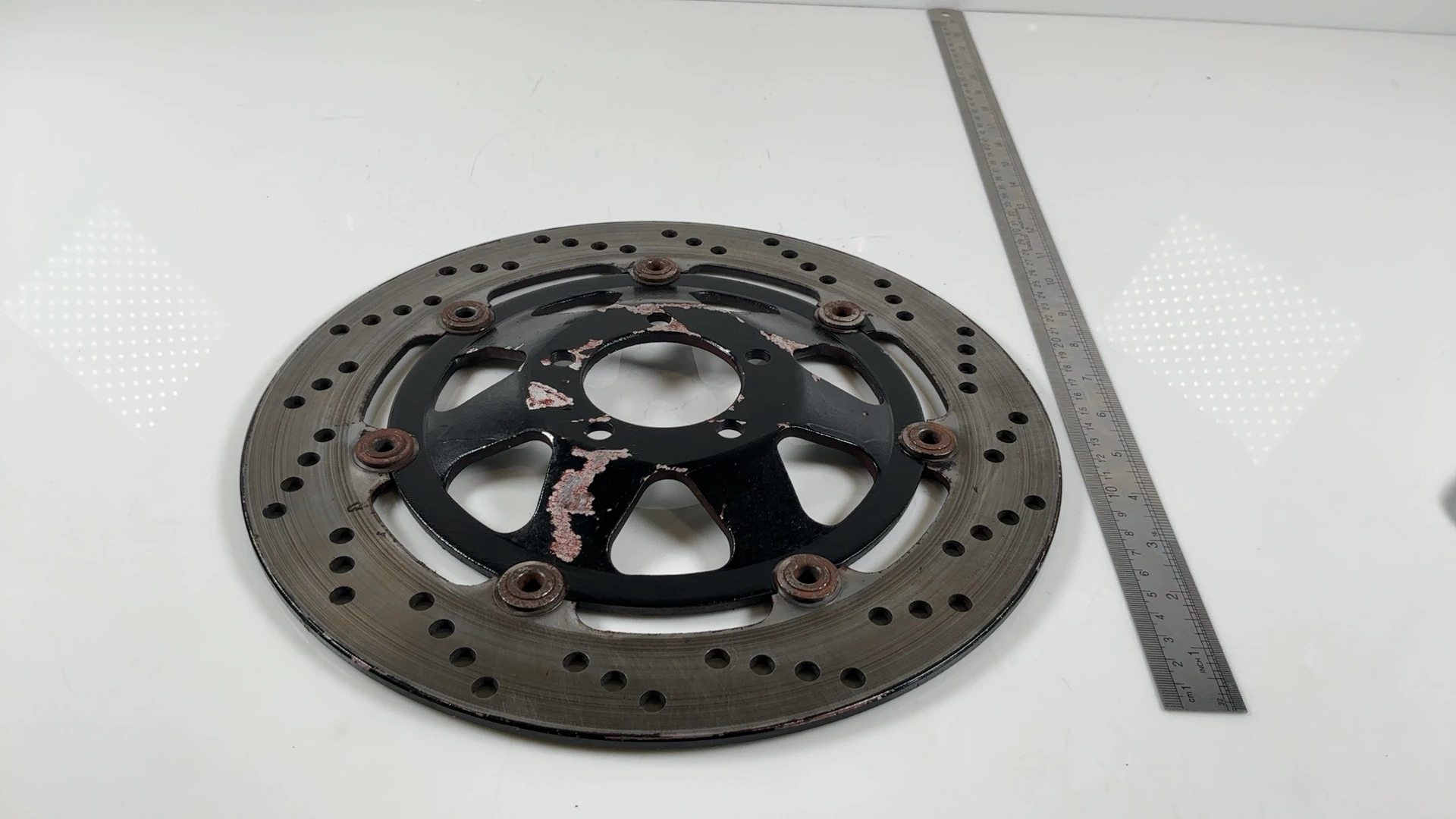 Suzuki GSXR 1100 GSX-R1100 1100cc Front Brake Disc Rotor 1986-88 OEM 59210-06B01 - Image 3