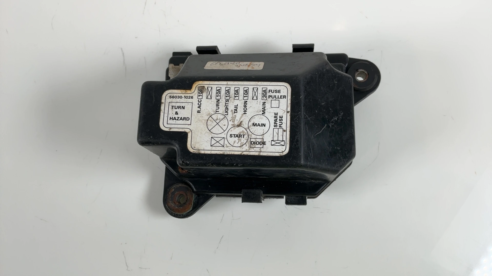 Kawasaki GPZ 750 ZX750A 750CC Junction Fuse Box 1983 1985 OEM 59416-1056 - Image 1