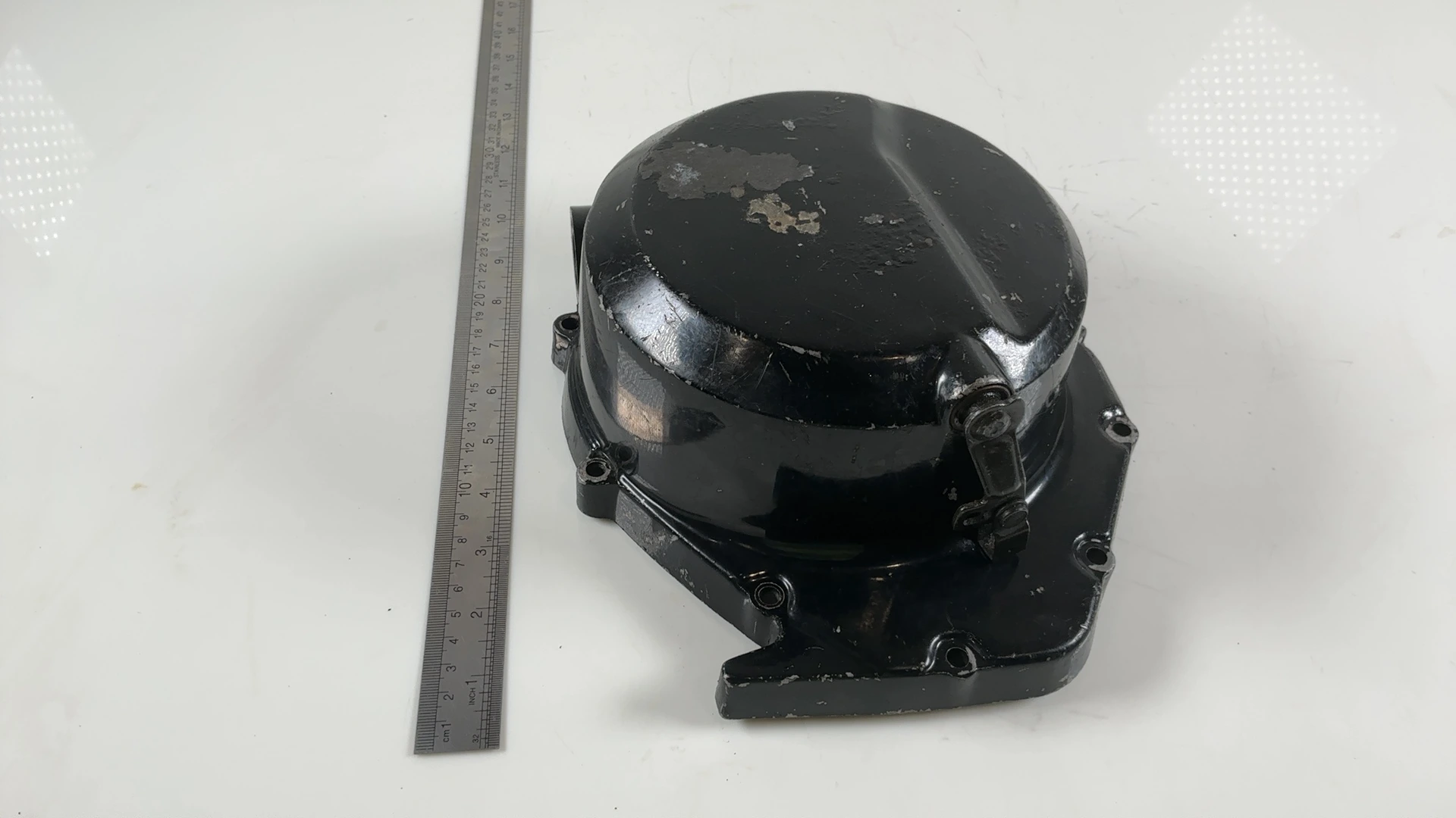 Kawasaki GPz750 ZX750A 750cc Right Engine Clutch Cover 1983-1985 OEM 14032-1109 - Image 4