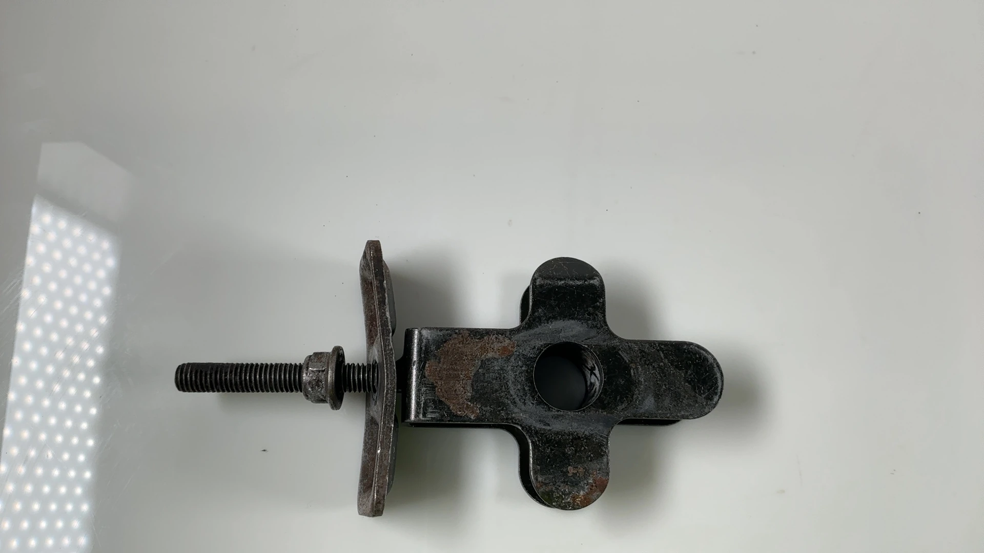 Suzuki Katana GSX600F 600 CC Rear Axle Chain Adjuster 1988-1997 OEM 61410-20C02 - Image 6