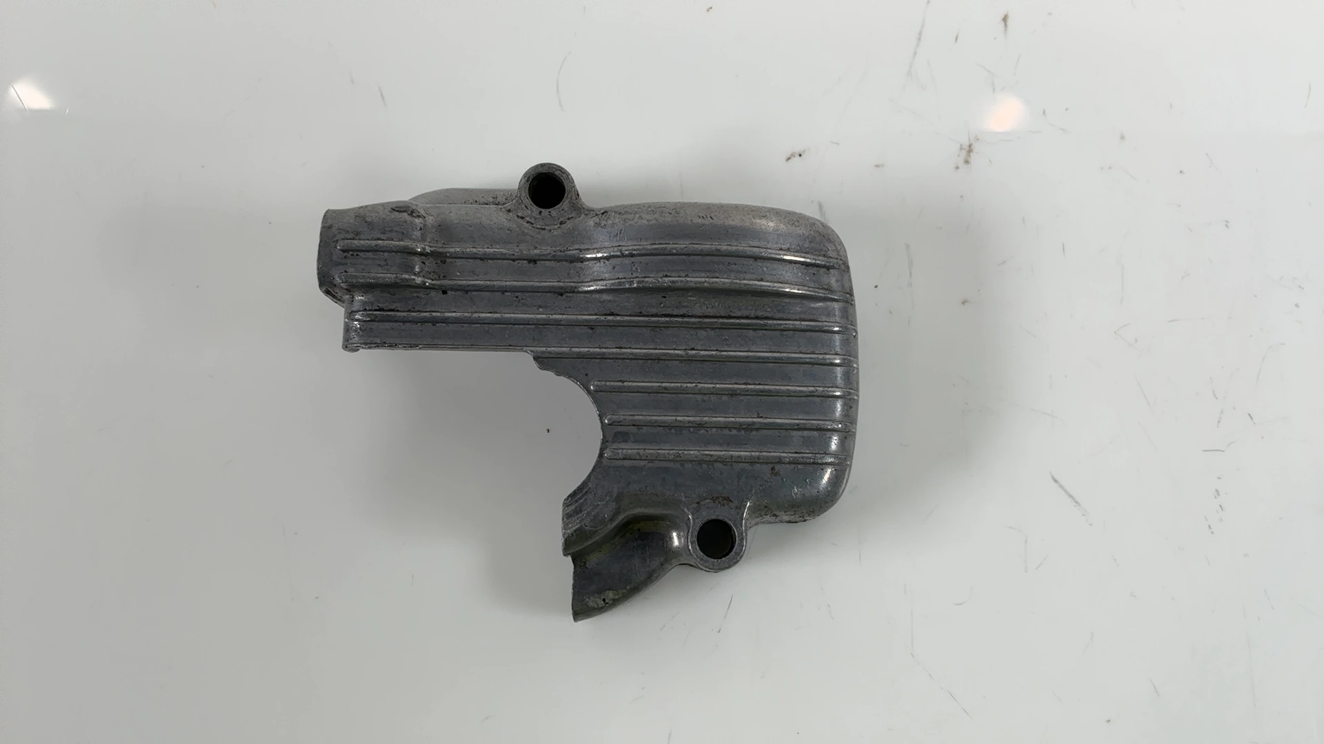 Suzuki T500 GT500 500cc Engine Oil Pump Cover 1968-1977 OEM 11411-15000 - Image 1