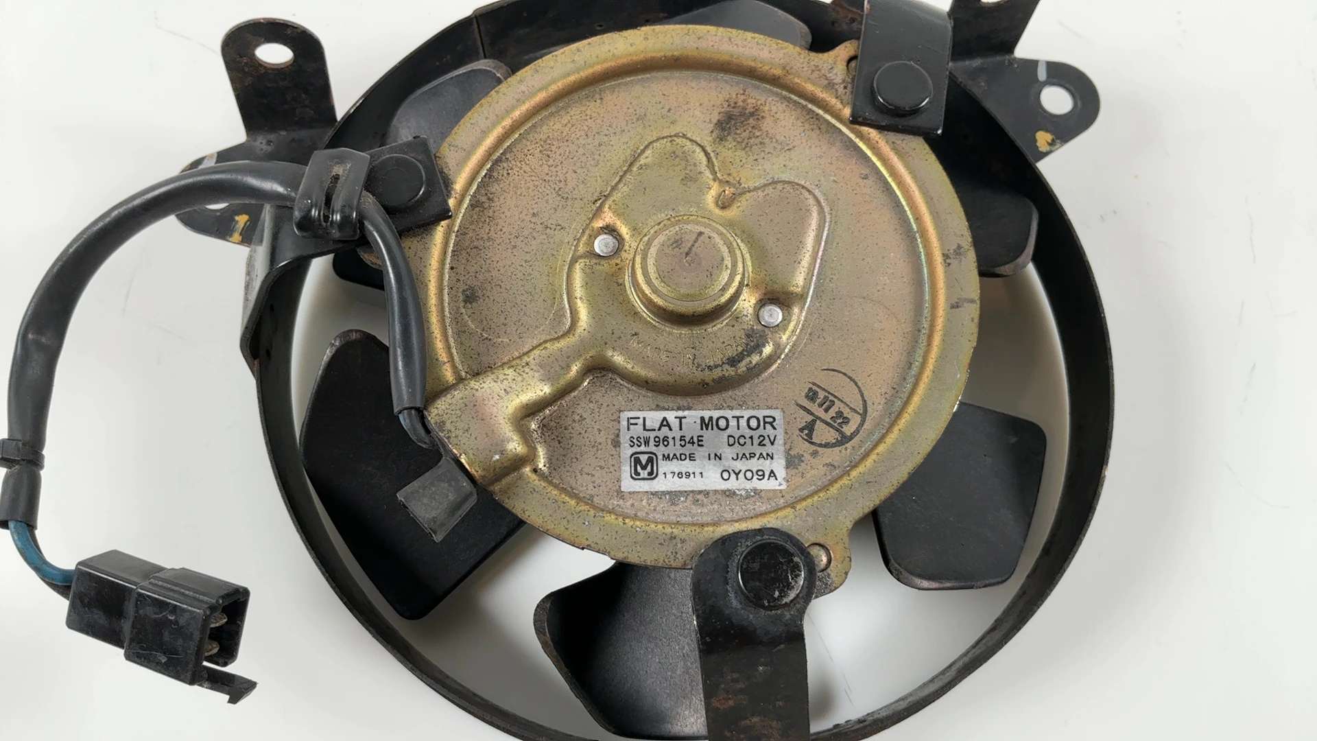 Yamaha YZF R6 5EB 600cc Radiator Cooling Fan 1999-2002 OEM 5EB-12405-00-00 - Image 6