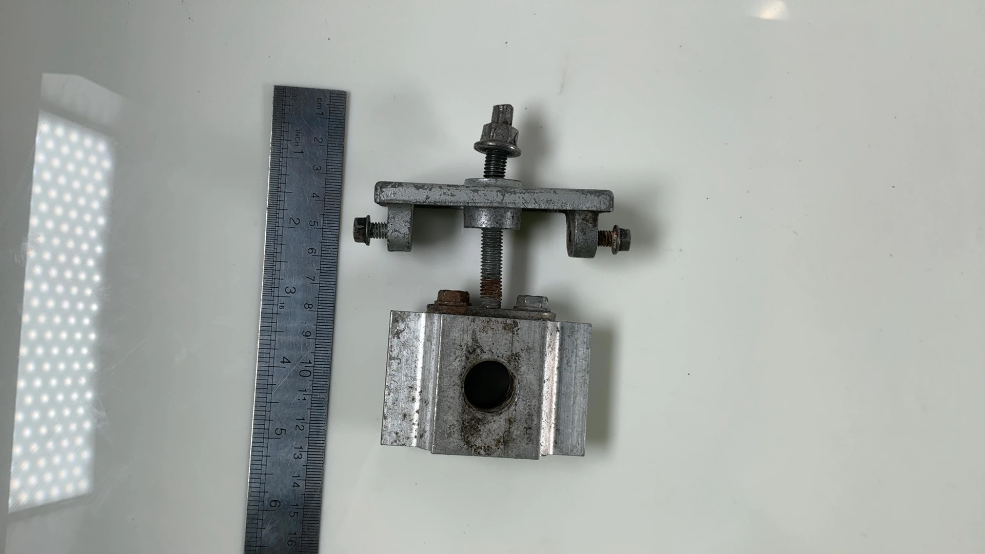 Kawasaki Ninja ZX6 ZX600D 600CC Rear Wheel Chain Adjuster 1990-94 OEM 33040-1094 - Image 4