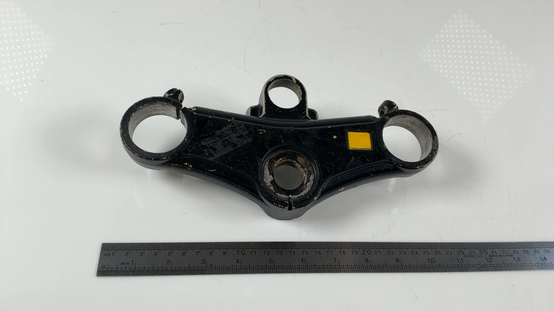 Honda CBR 900 RR SC28 900cc Upper Fork Triple Clamp 1992-1997 OEM 53300-MW0-000 - Image 5