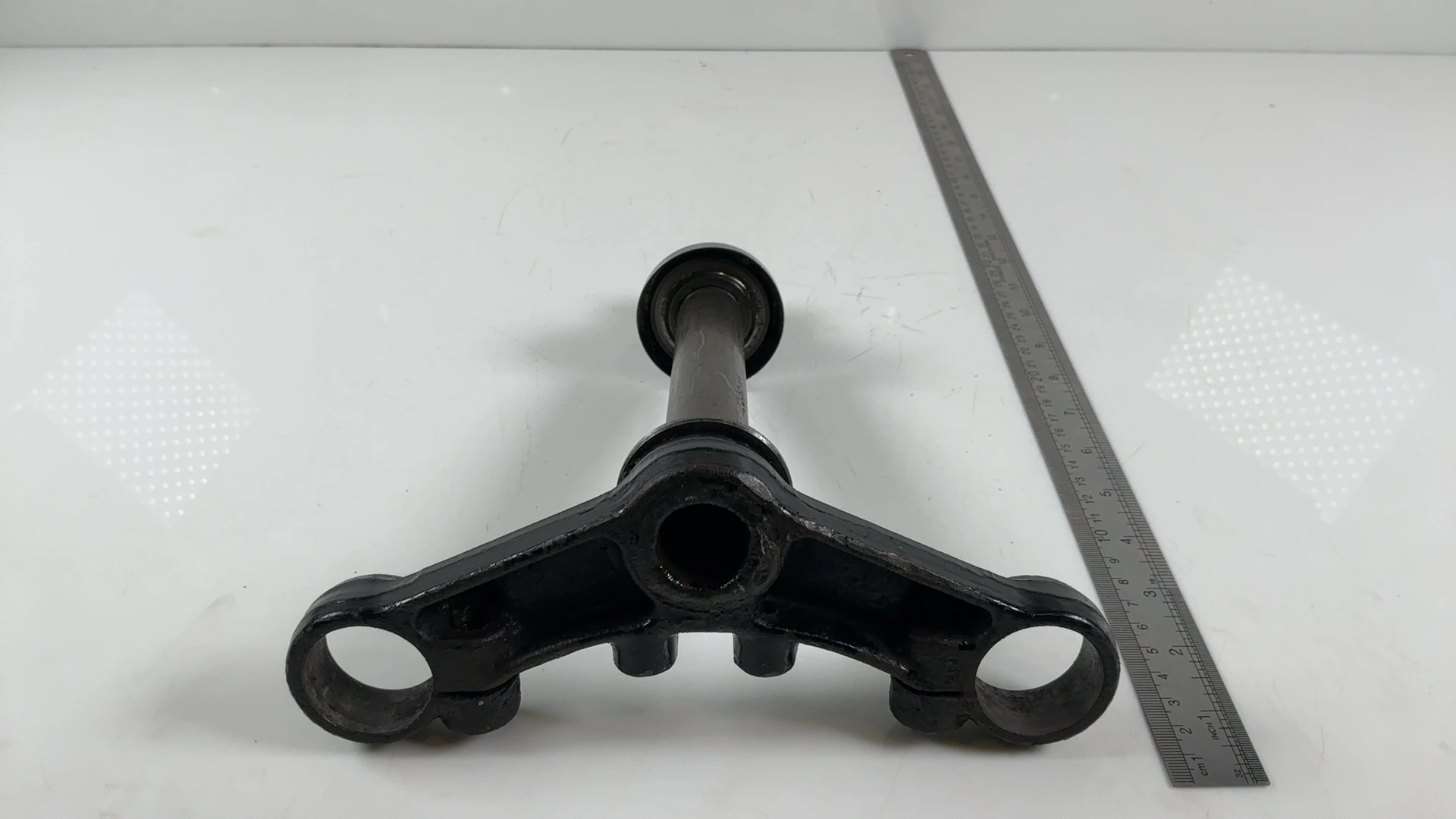 Yamaha RZ125 RD125 SRX250 125cc Lower Triple Tree 1982-1989 OEM 1GU-23340-00-33 - Image 3