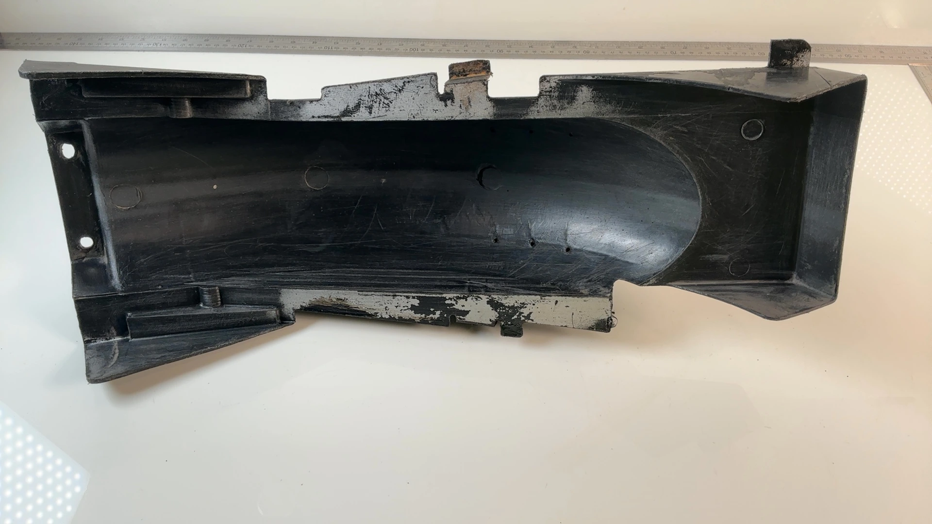 Honda NSR125 NSR 125 JC22 125cc Rear Inner Fender 1998-2001 OEM 80100KBSW50 - Image 2