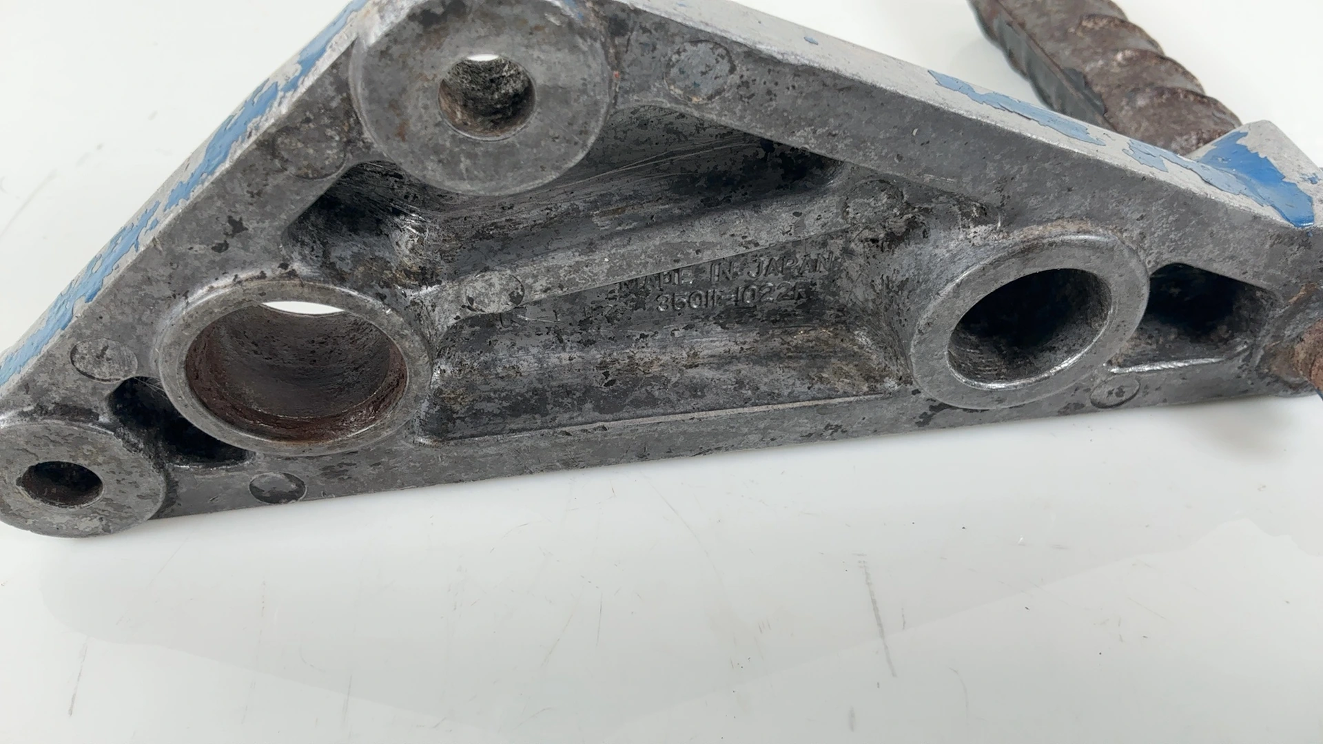 Kawasaki KZ1000 MKII 1000cc Right Footrest Holder 1979-1980 OEM 35011-1022 - Image 5