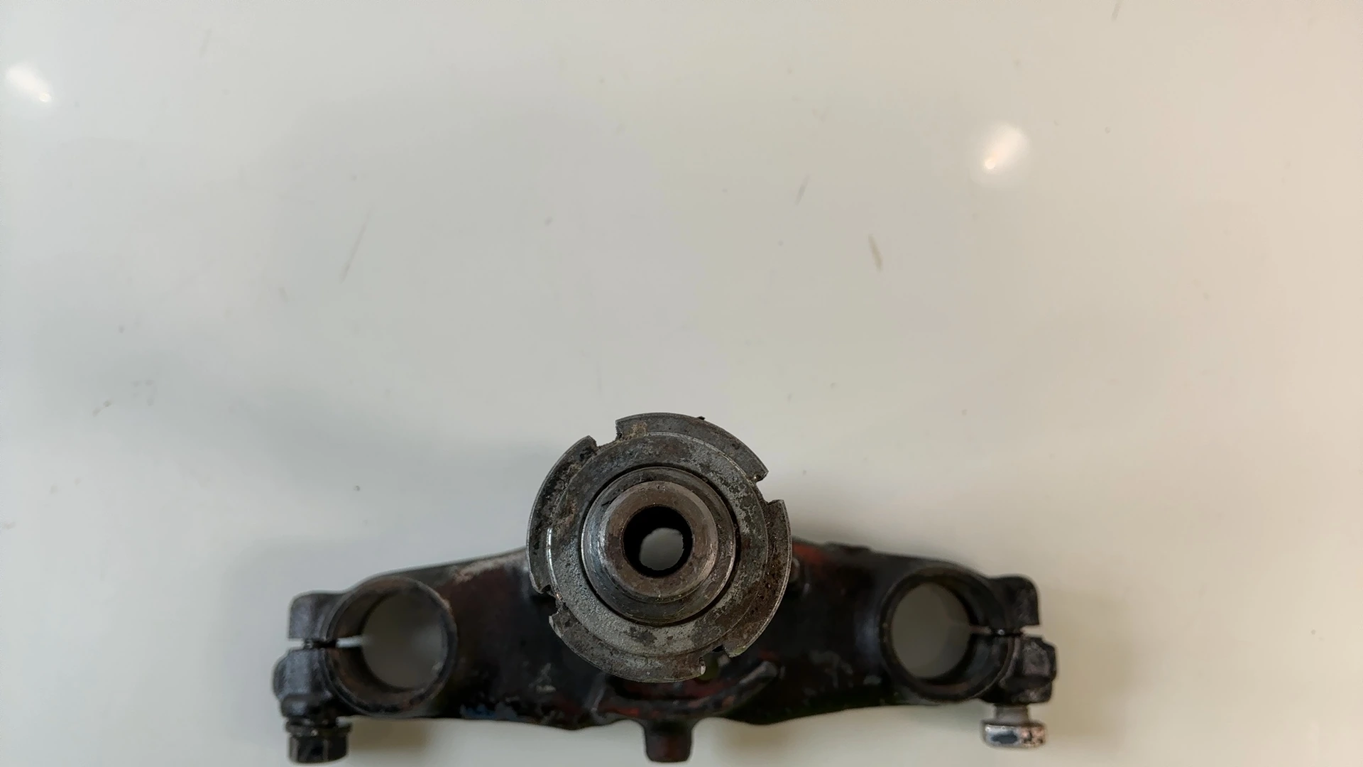 Suzuki TS125 TS125ER 125cc Lower Triple Clamp Yoke 1979-1981 OEM 51410-48500-291 - Image 4