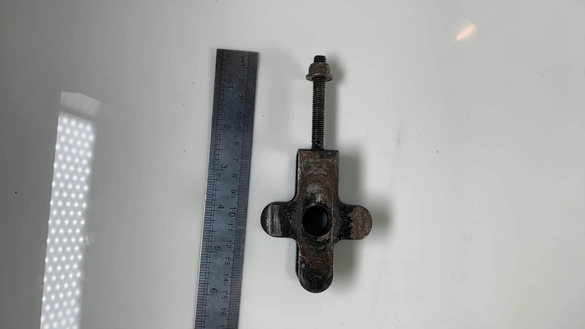 Suzuki Katana GSX600F GSX600 600cc Rear Chain Adjuster 1988 1989 OEM 61410-19C01 - Image 4