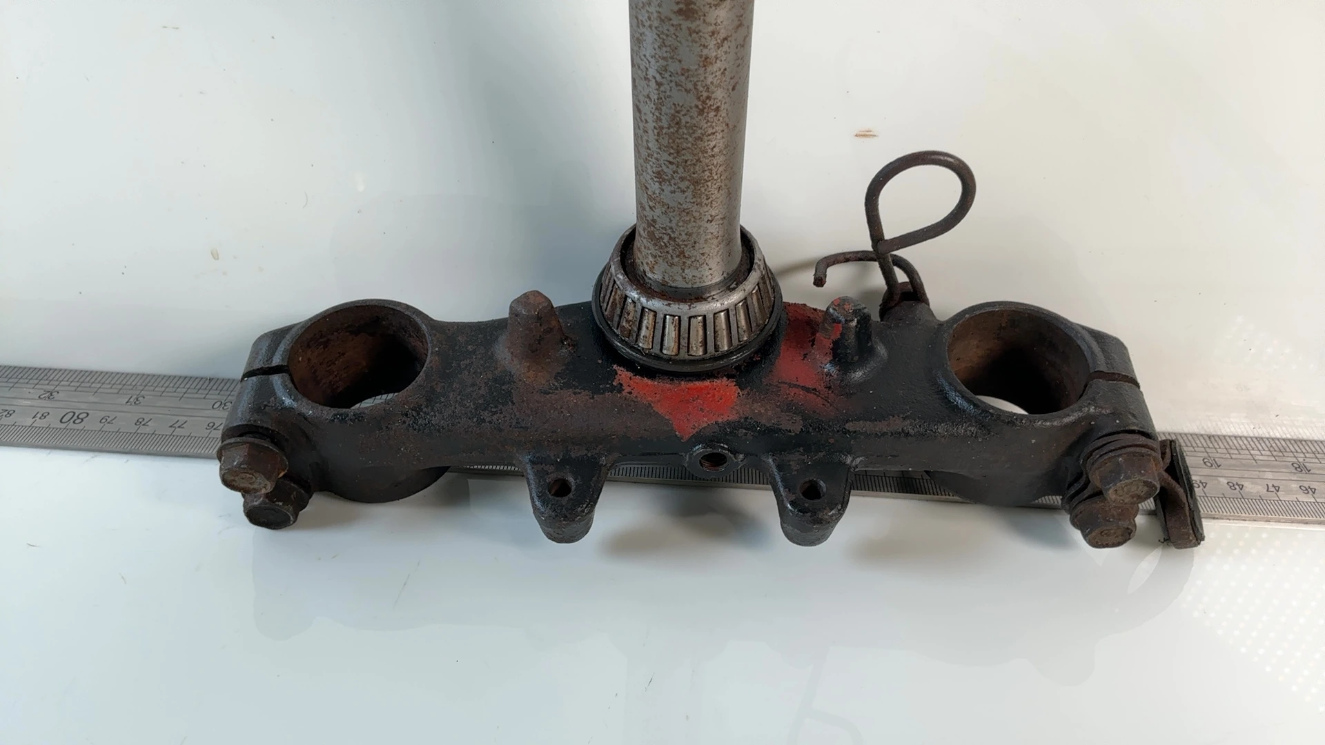 Honda XL125R XL200R 125 200 Lower Fork Bridge Yoke 1982-1984 OEM 53200-KB9-000 - Image 5