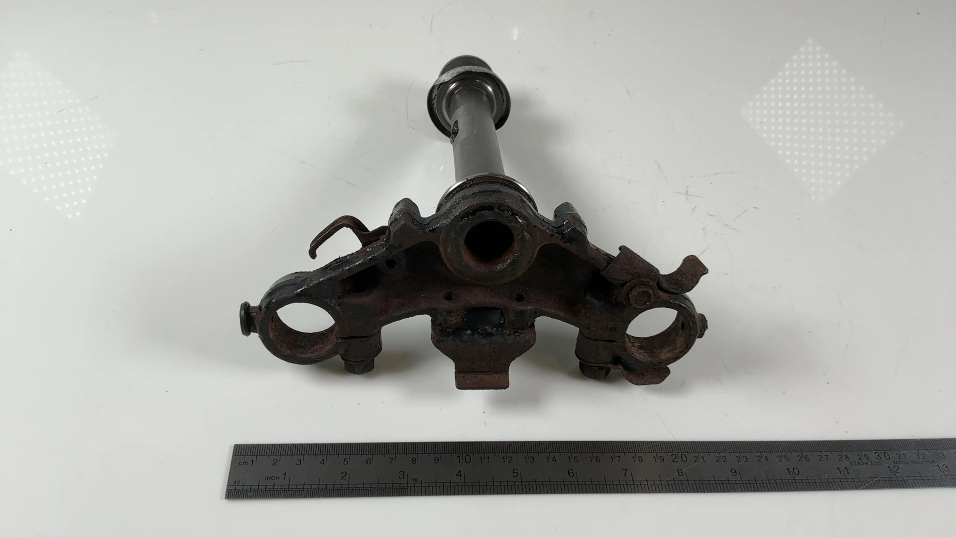 Yamaha SR125 125cc Lower Triple Tree Steering Stem 1996-2001 OEM 3MW-23340-00-00 - Image 5