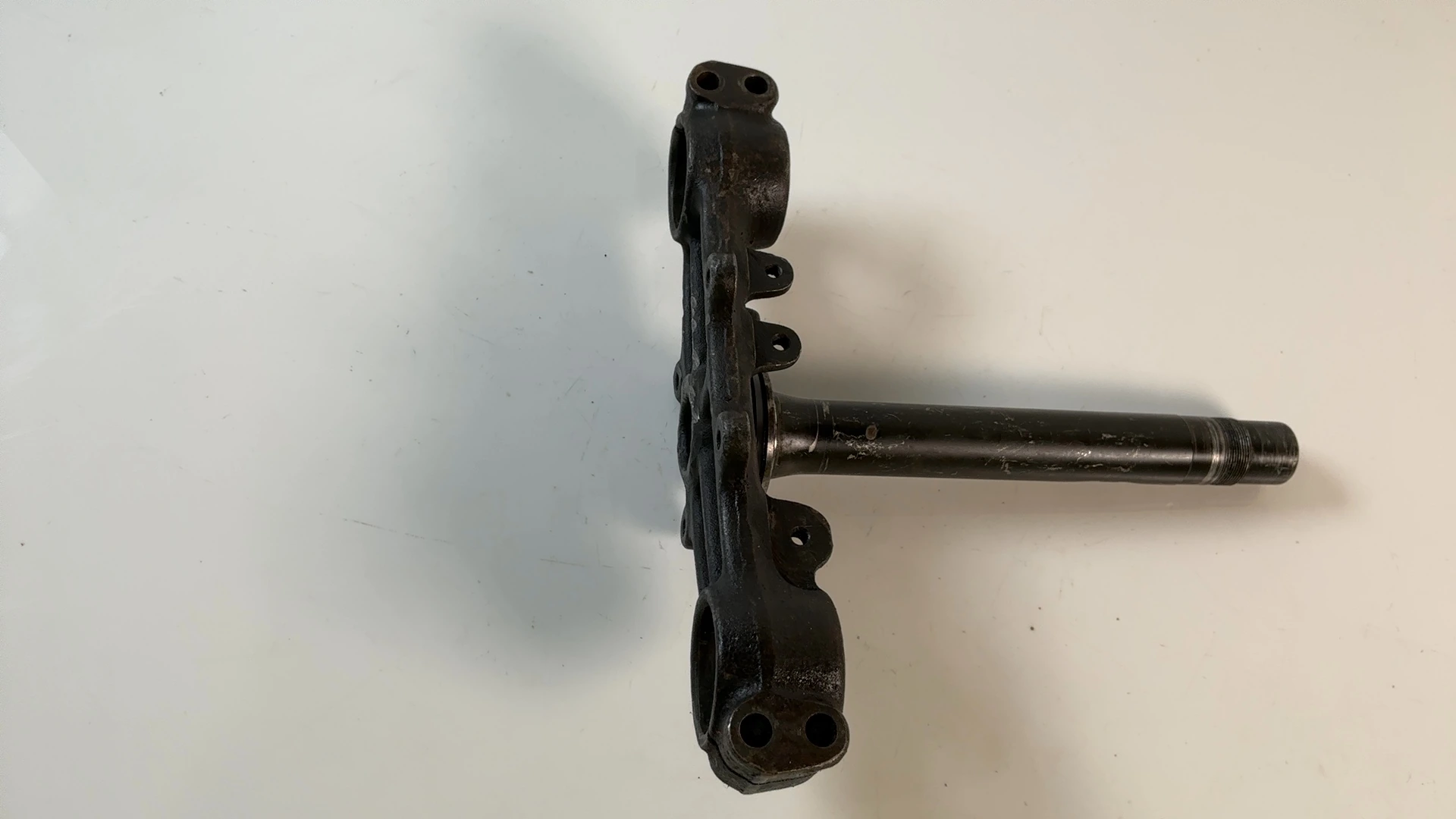 Yamaha DT125 DT80 10V 125cc Lower Fork Bridge Yoke 1982-1990 OEM 10V-23340-30-90 - Image 3