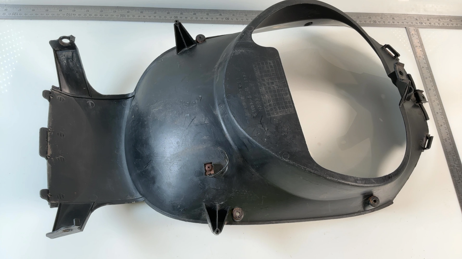 Honda X8R SZX50 50cc Headlight Fairing Frame Shield 1998-2003 OEM 64305-GCM - Image 3