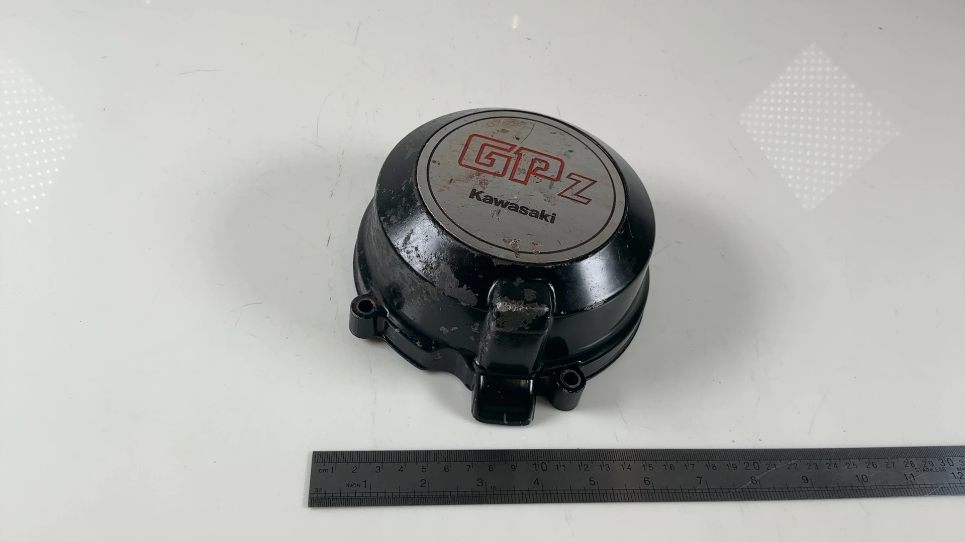 Kawasaki GPz750 ZX750A 750cc Stator Generator Cover 1983-1985 OEM 14031-1115 - Image 5