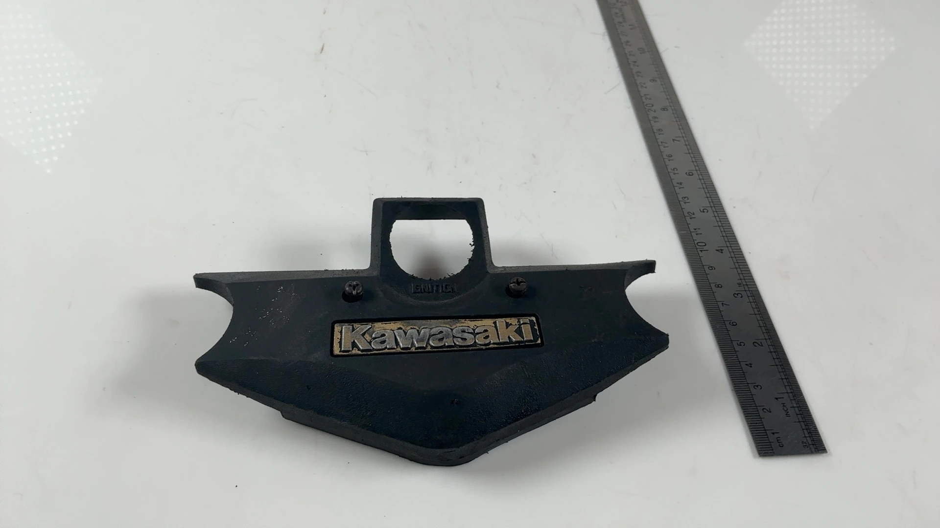 Kawasaki Z550 GT 550CC Fork Top Bridge Ignition Cover 1983-1997 OEM 14025-1423 - Image 3