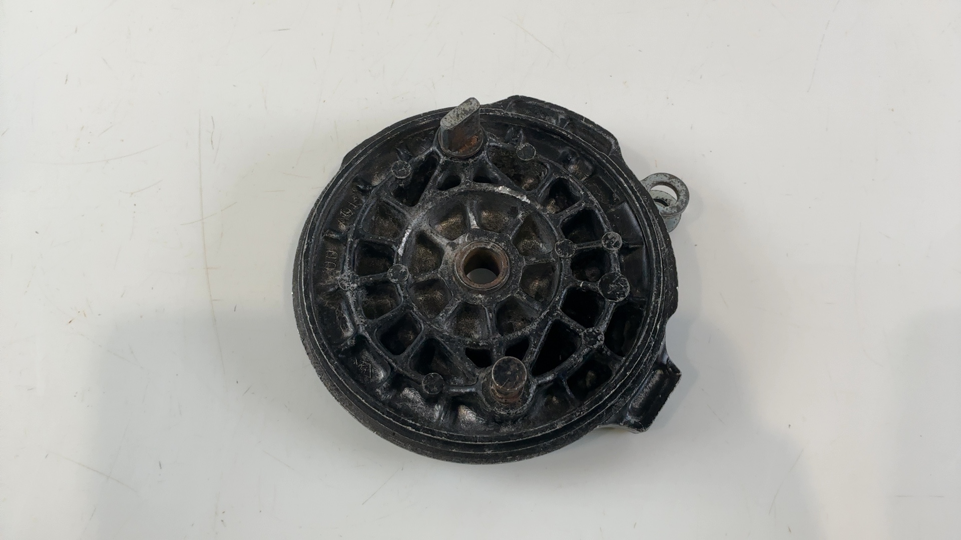 Yamaha DT125LC 10V 125cc Rear Brake Plate Panel 1982-1988 OEM 10V-25321-00-35 - Image 2