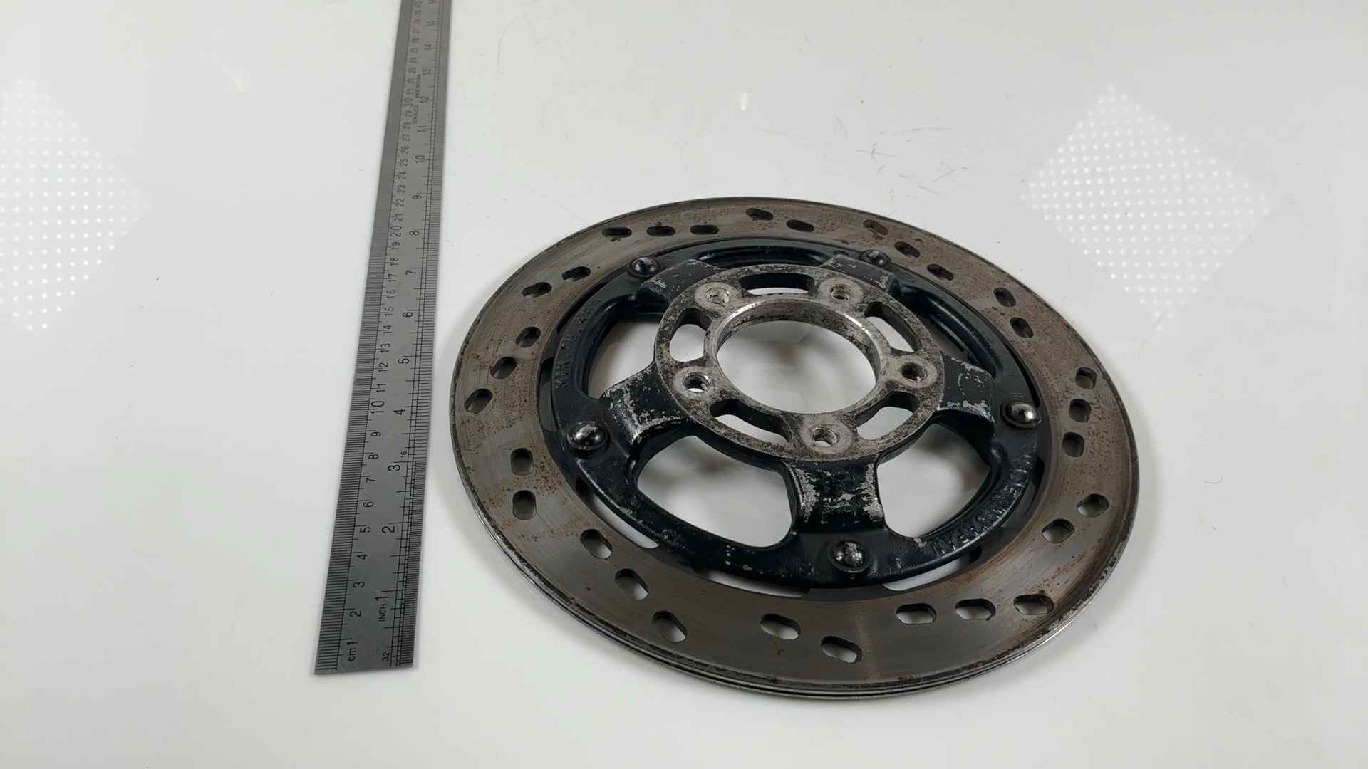 Suzuki RG250 Gamma GJ21B 250cc Front Brake Disc Rotor 1983-1987 OEM 59210-20A00 - Image 4
