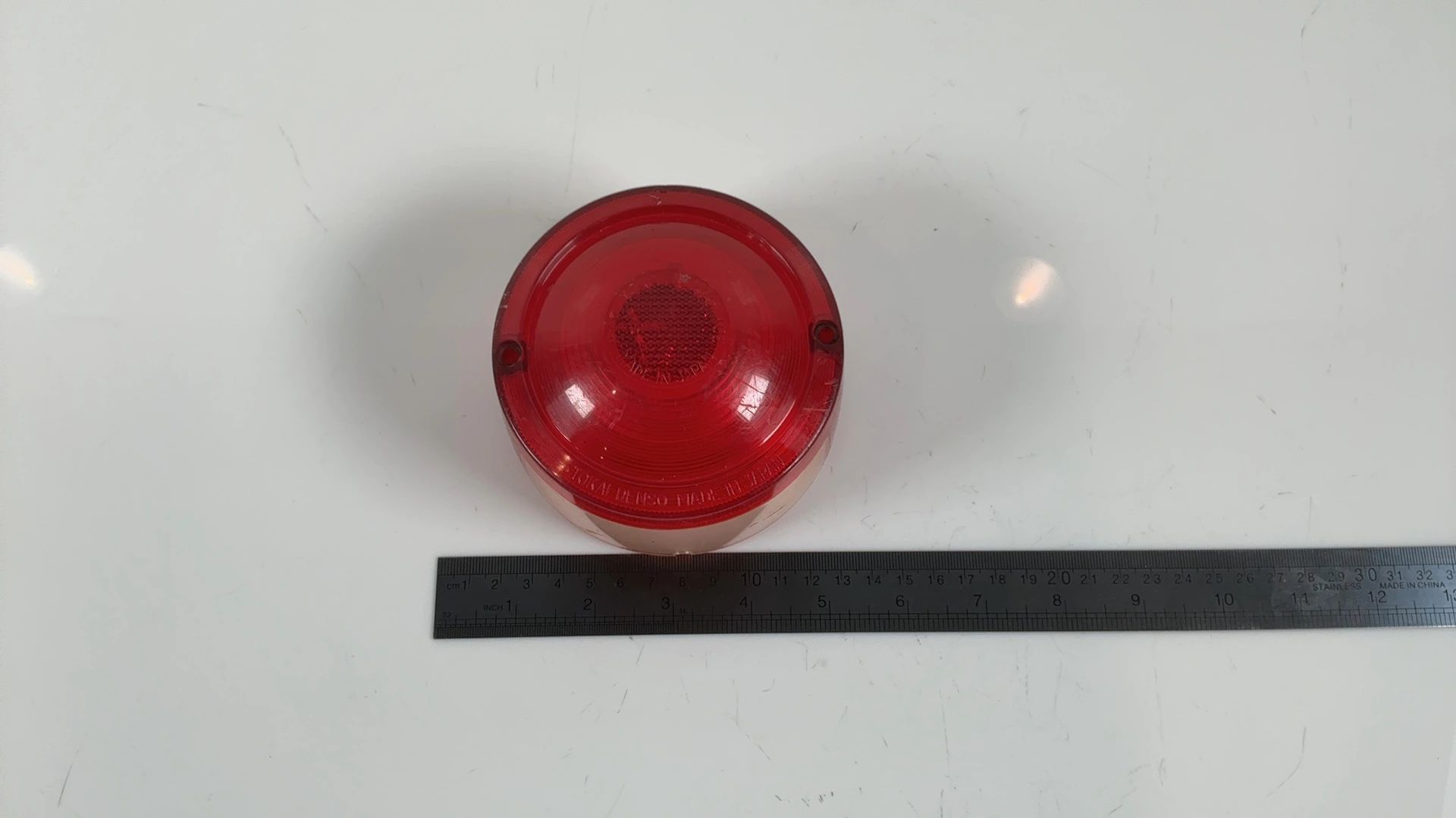 Suzuki GT125 GT100 125cc Tail Light Lens 1974-1976 OEM 35712-20010 - Image 1