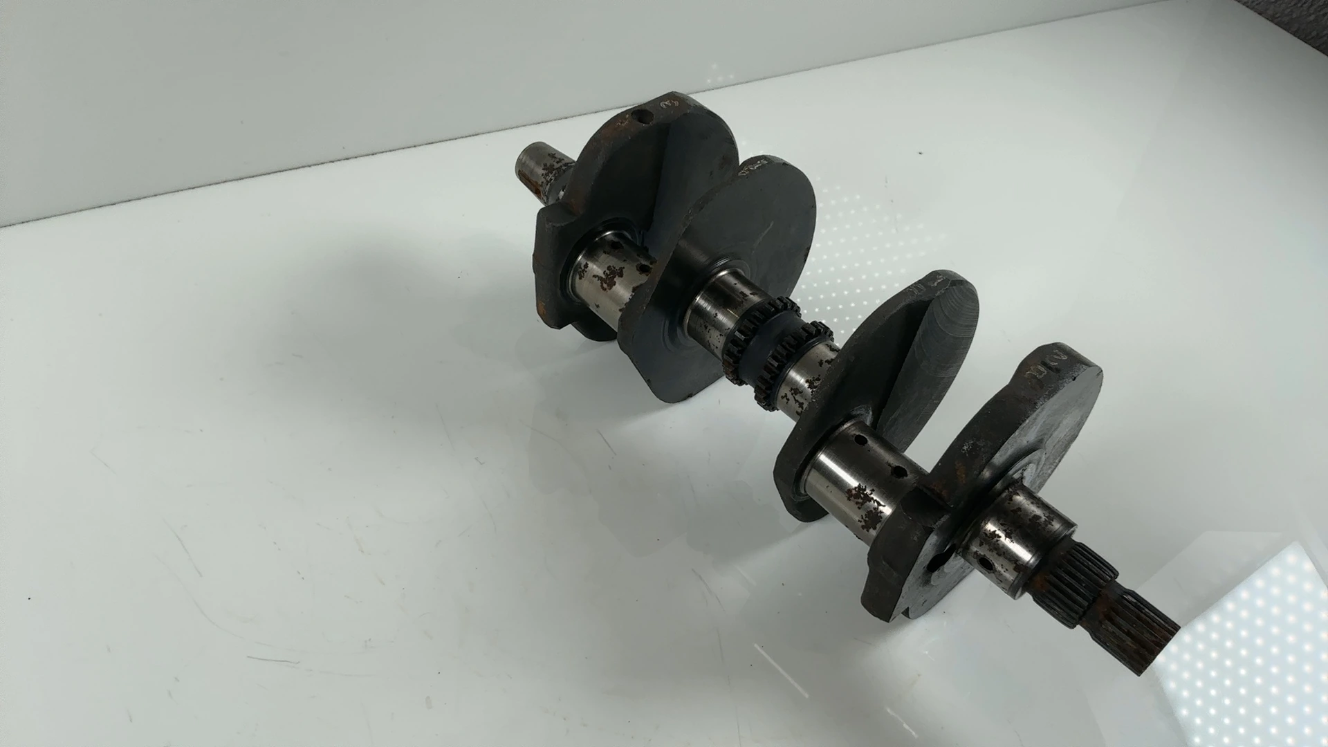 Honda VF1000 Interceptor F R 1000 Crank Shaft 1984 1986 OEM 13300-MB6-000 - Image 4