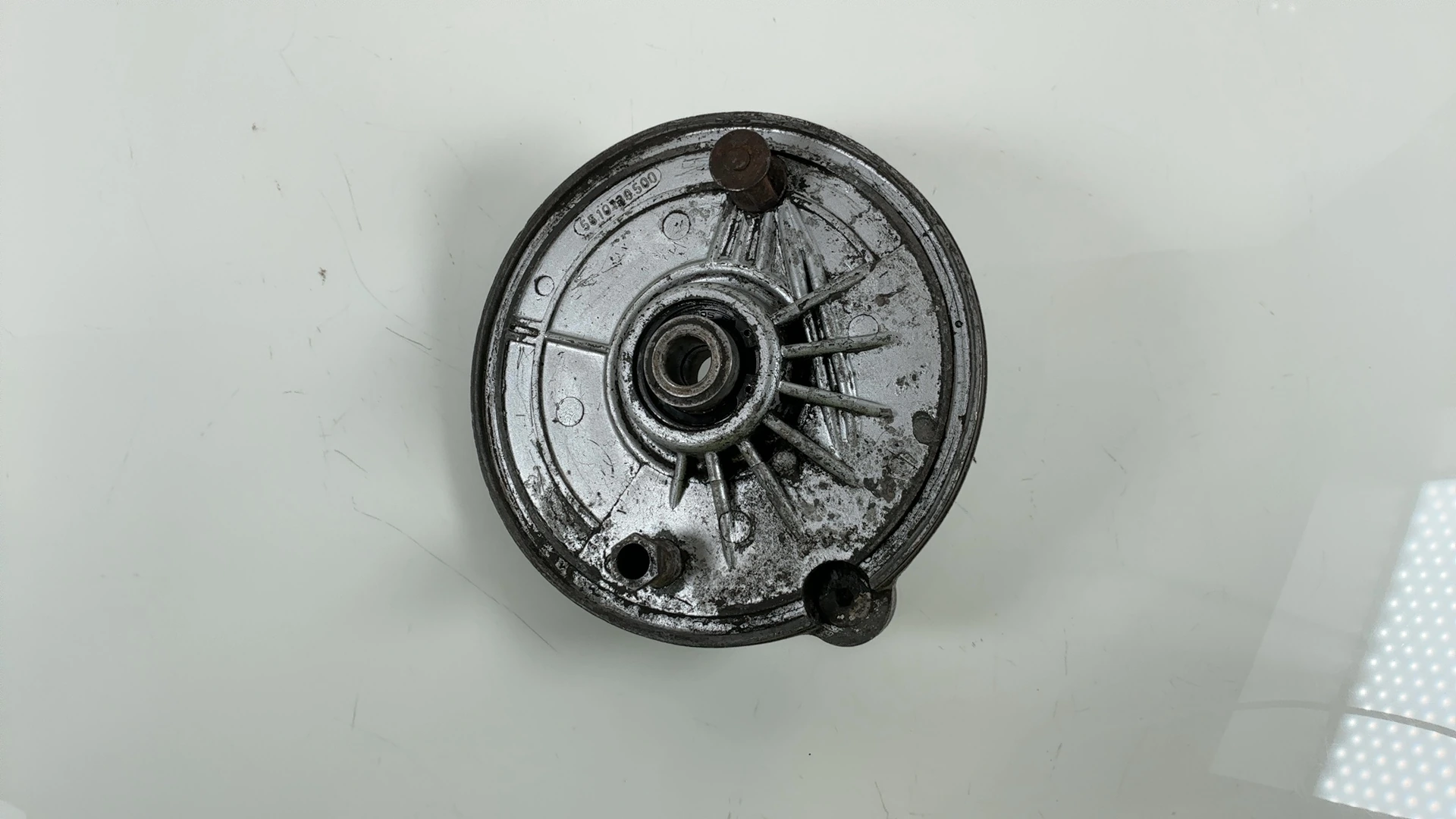 KTM 495 MC GS 495cc Rear Brake Plate 1981-1984 OEM 55101305000 - Image 4